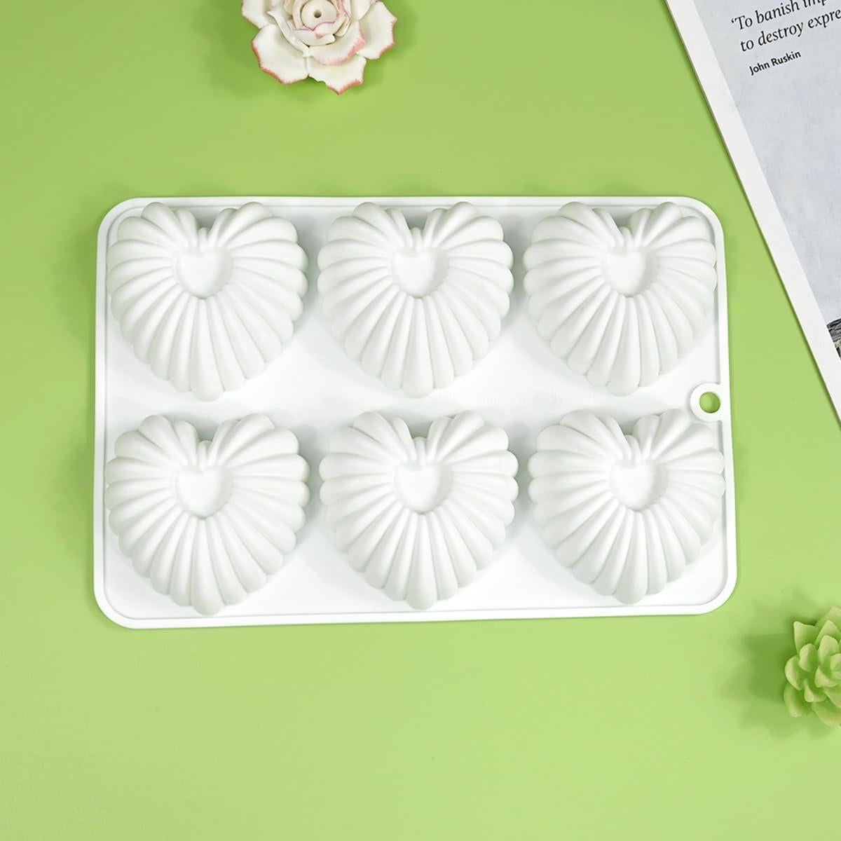 Molde de Silicona para Pasteles Corazón TUKE 21.65x14.73cm