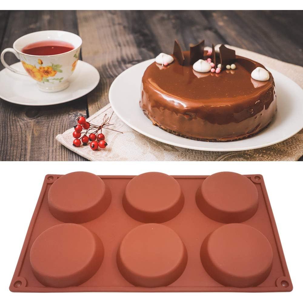 3 Moldes de Silicona Antiadherentes DaKuan para Caramelos 7.9 cm