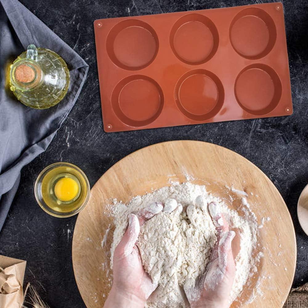 3 Moldes de Silicona Antiadherentes DaKuan para Caramelos 7.9 cm