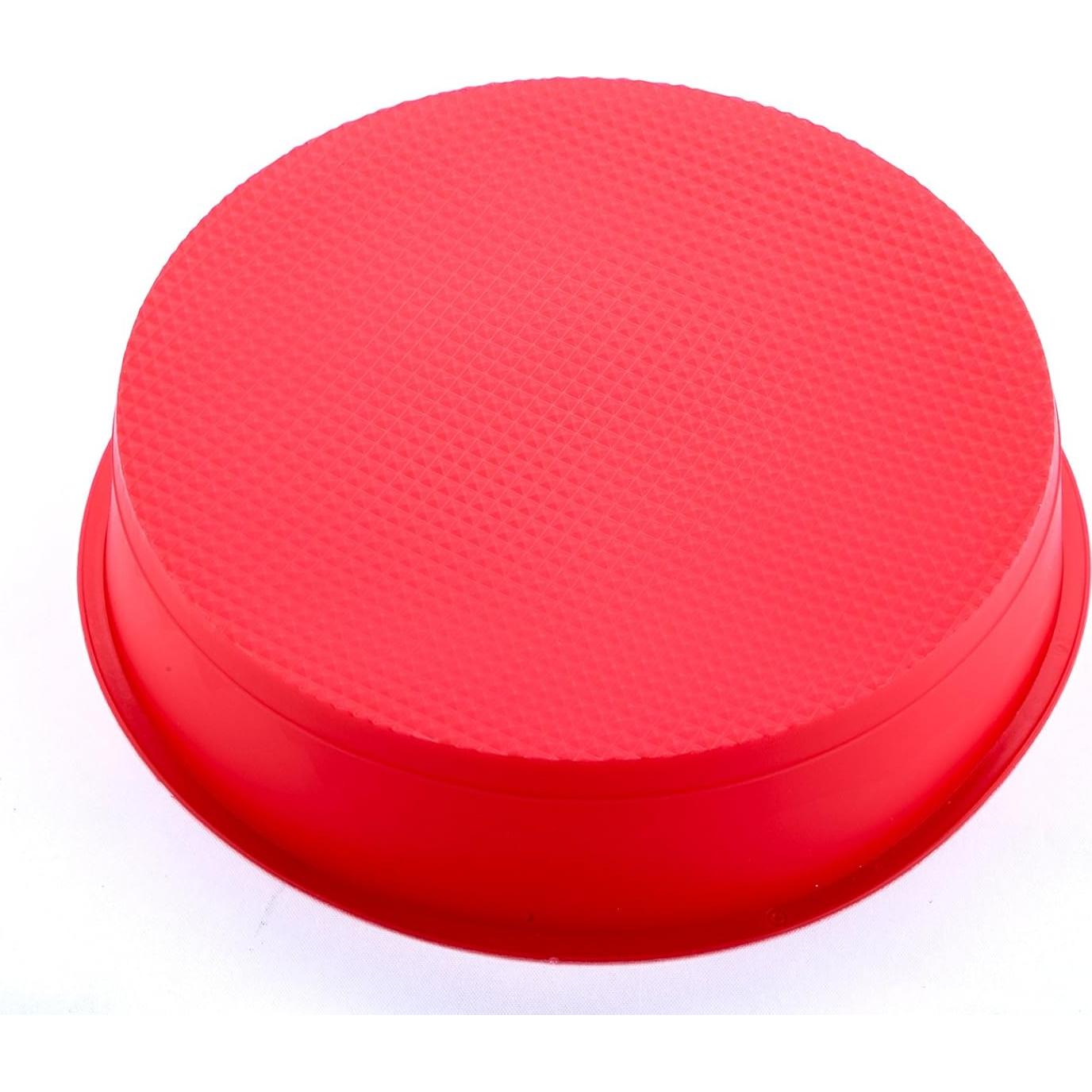 Set de 4 Moldes Redondos de Silicona Bekith 23 cm Antiadherente