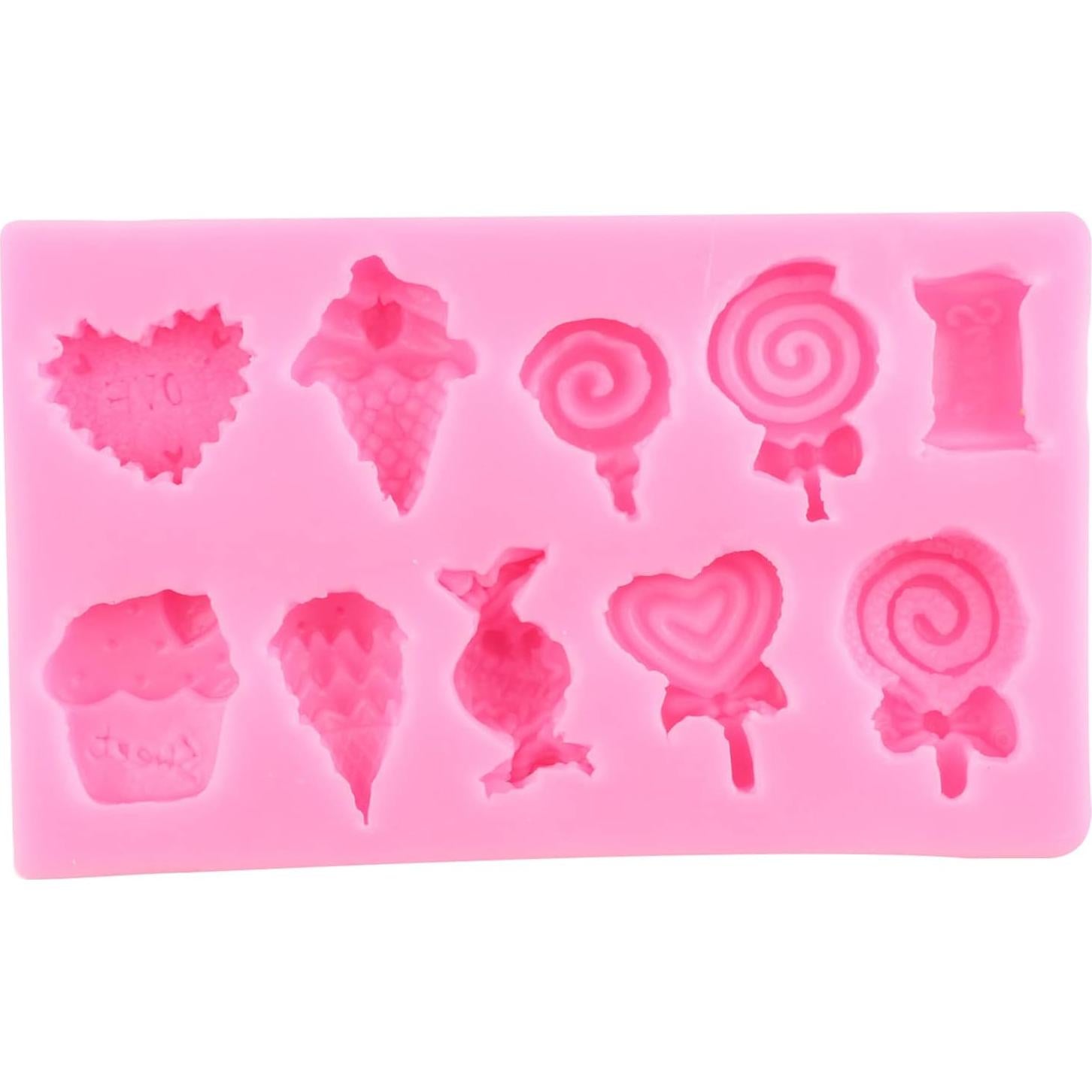 Molde de Silicona para Helado YIHUOMOLDS 11.6x6.9cm