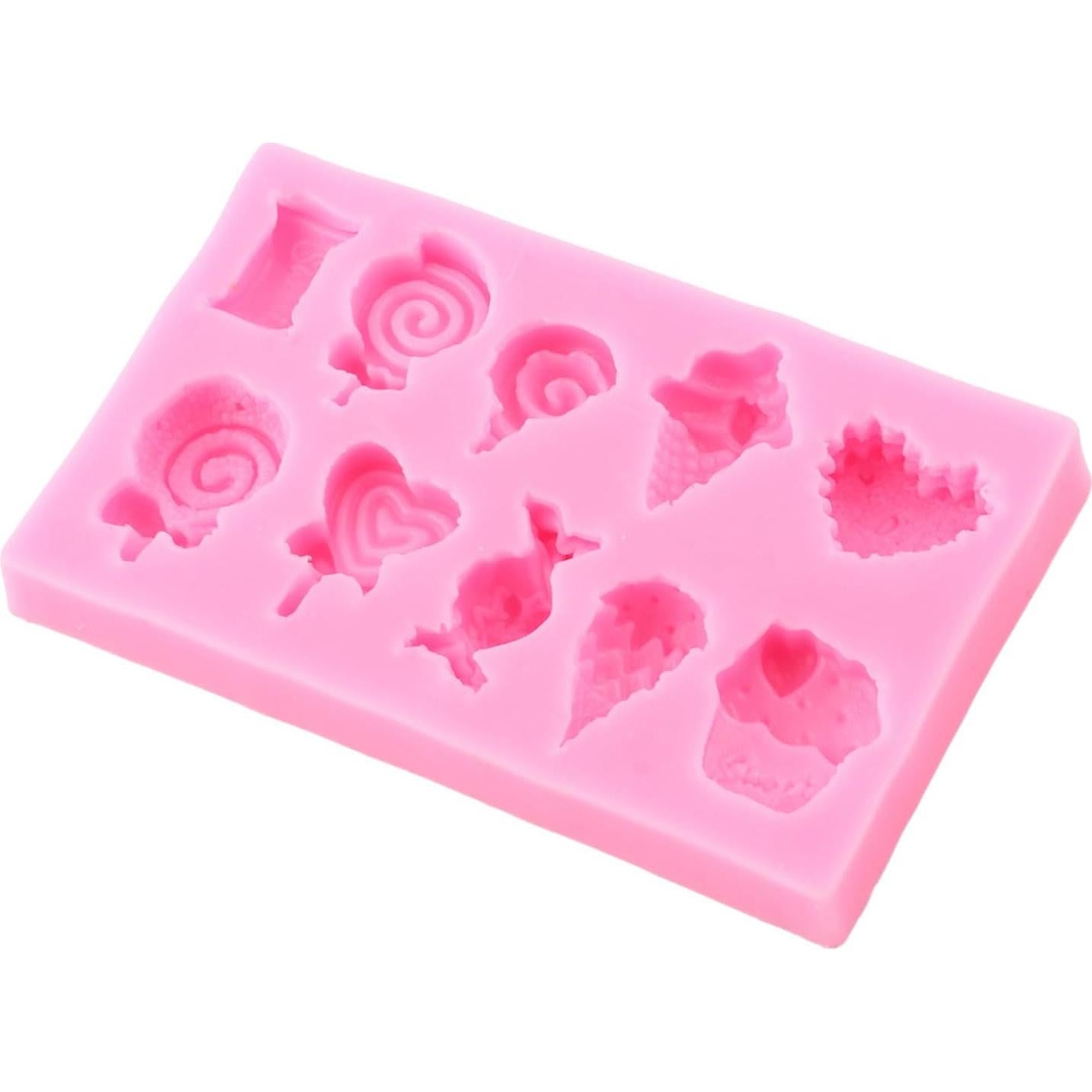 Molde de Silicona para Helado YIHUOMOLDS 11.6x6.9cm