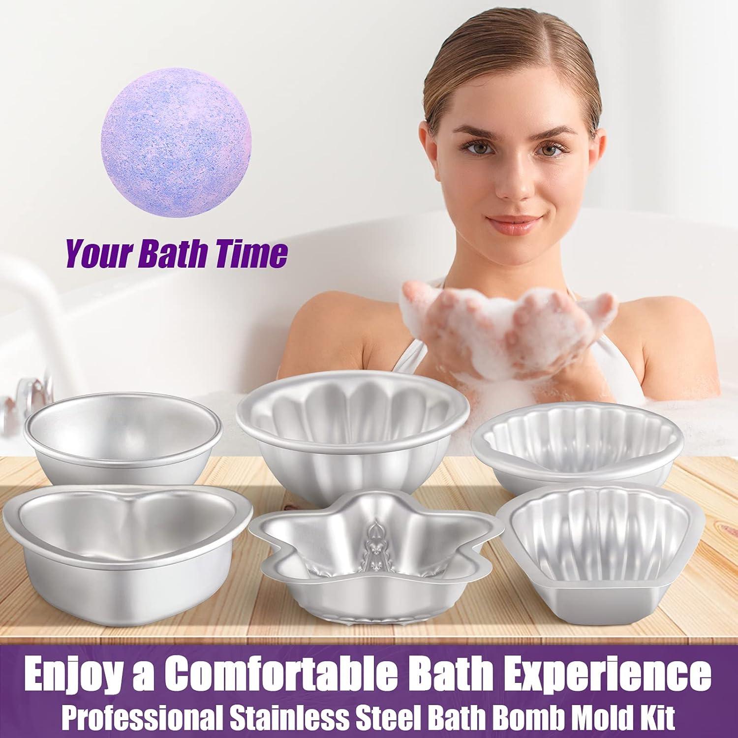 Moldes de Bomba de Baño Patelai 12 Piezas Aluminio Variados