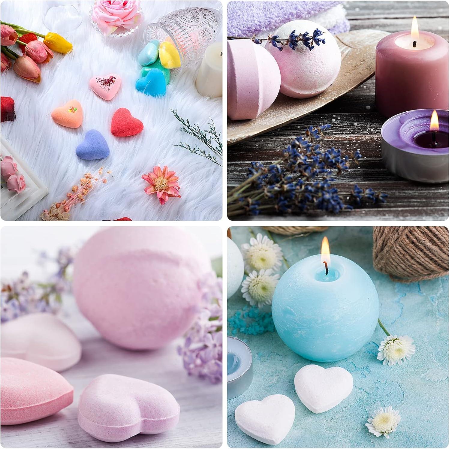 Moldes de Bomba de Baño Patelai 12 Piezas Aluminio Variados