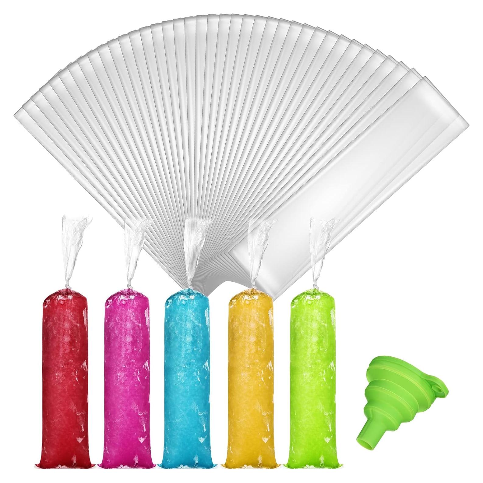 Bolsas de Helado Desechables Yexiya 400 Pcs con Embudo