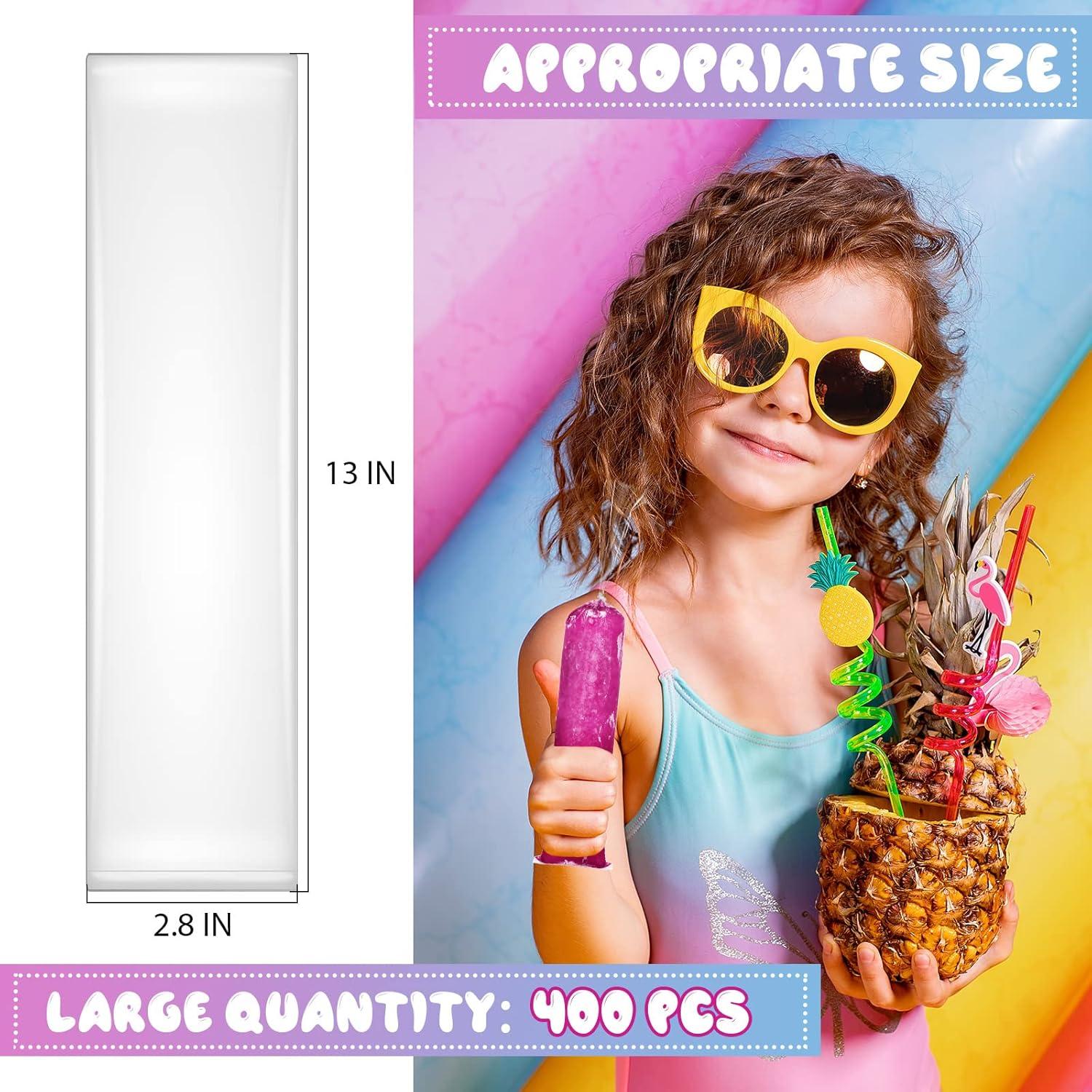 Bolsas de Helado Desechables Yexiya 400 Pcs con Embudo