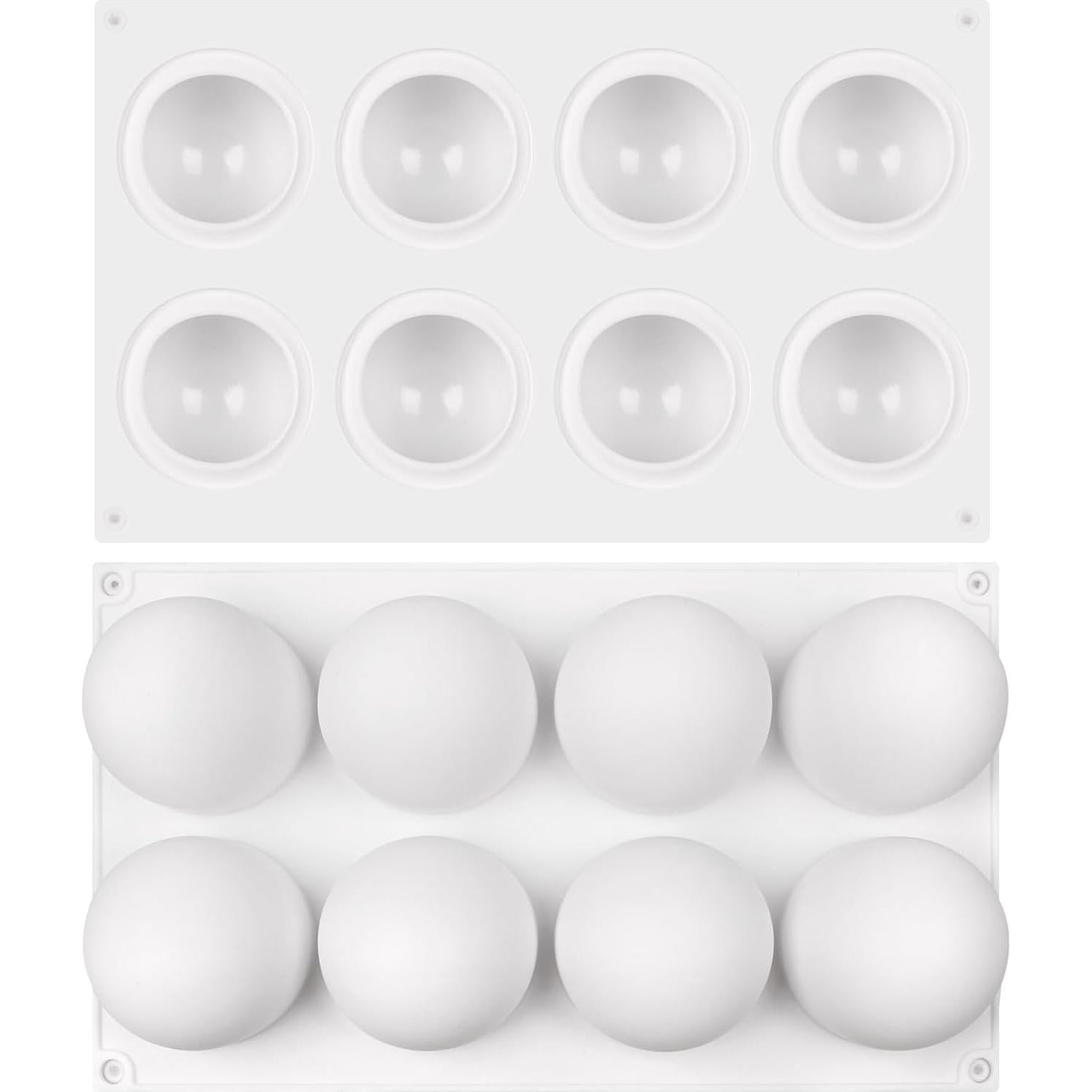 Molde de Silicona Esférico 8 Cavidades Xcake Lcook 1.95L