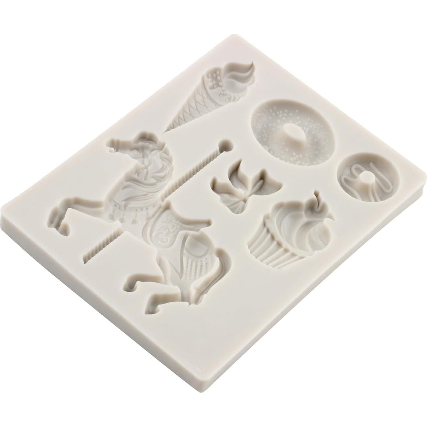 Molde de Silicona CANYANGMOLD Carrusel Donut 8.49x10.90cm