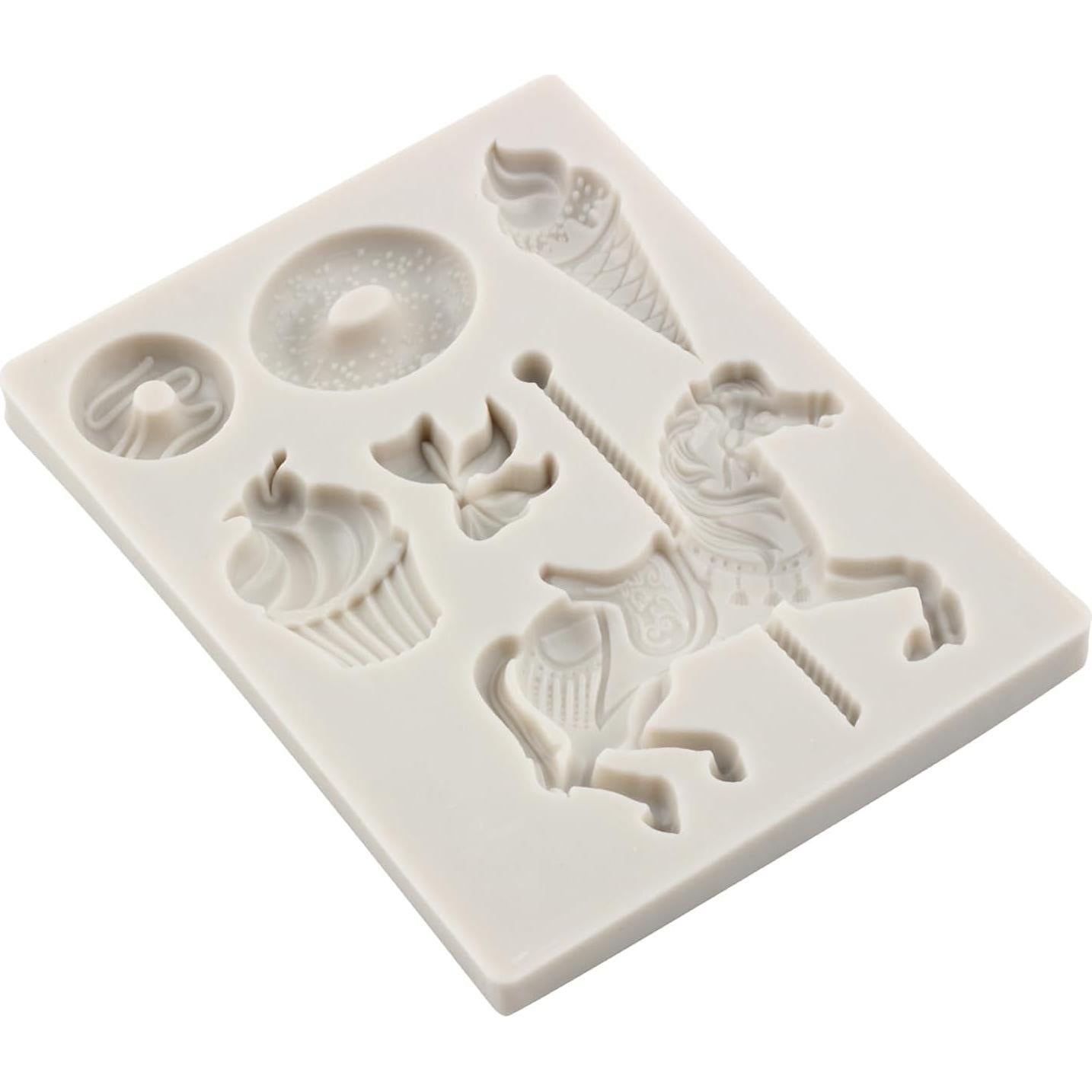 Molde de Silicona CANYANGMOLD Carrusel Donut 8.49x10.90cm