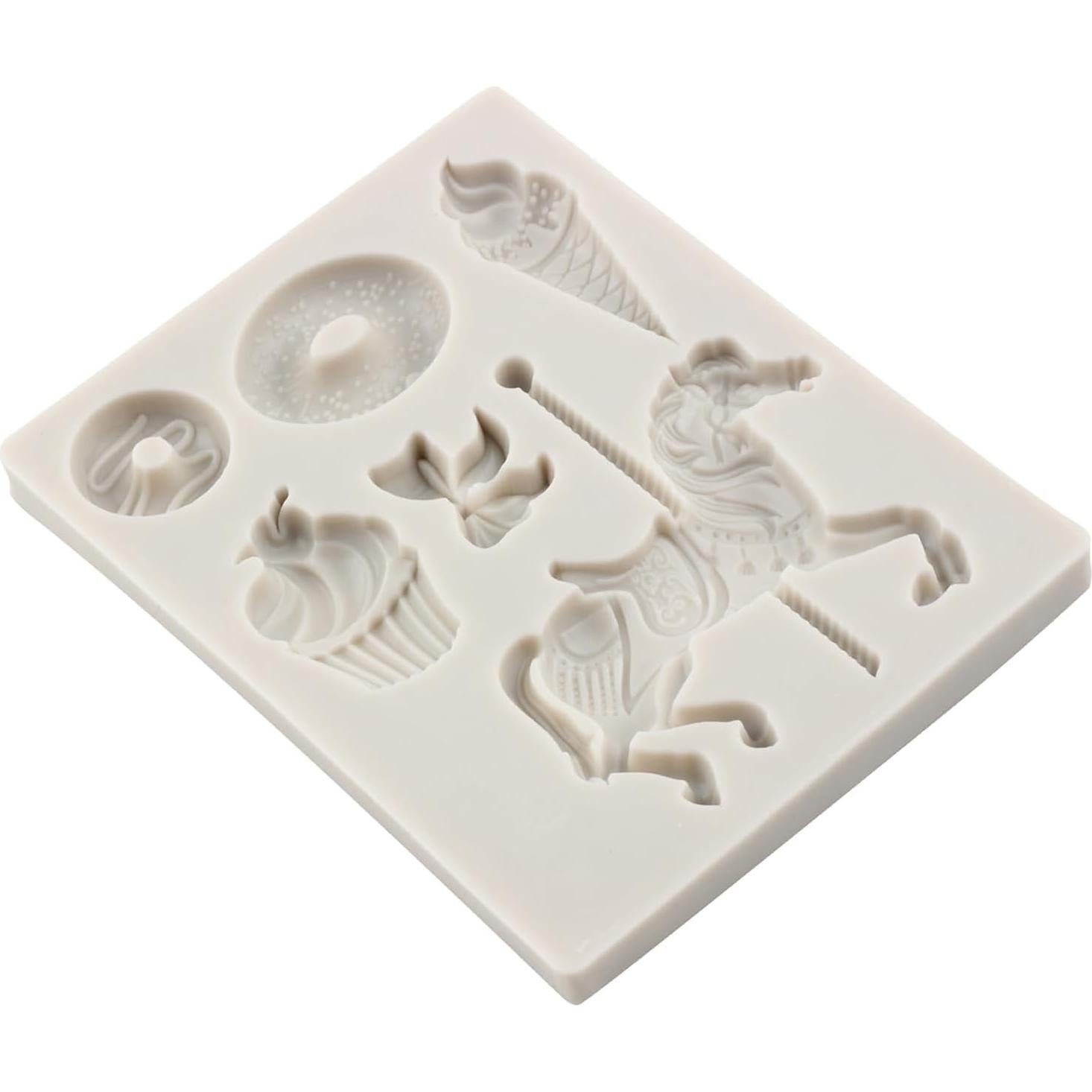 Molde de Silicona CANYANGMOLD Carrusel Donut 8.49x10.90cm