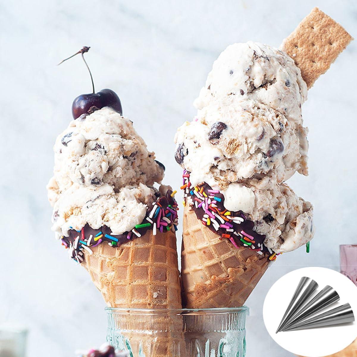 10 Moldes de Croissant Acero Inoxidable 14 cm Mollensiuer