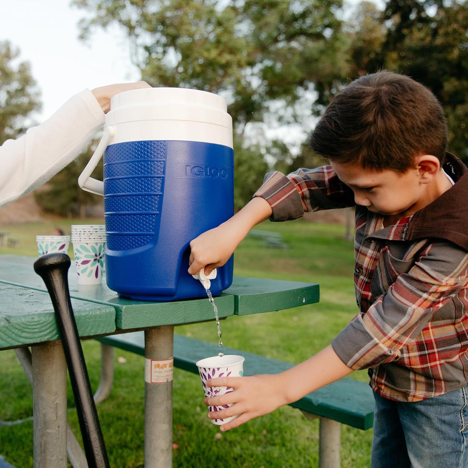 Enfriador Deportivo Igloo 2 Galones Aislado Azul 7.6L