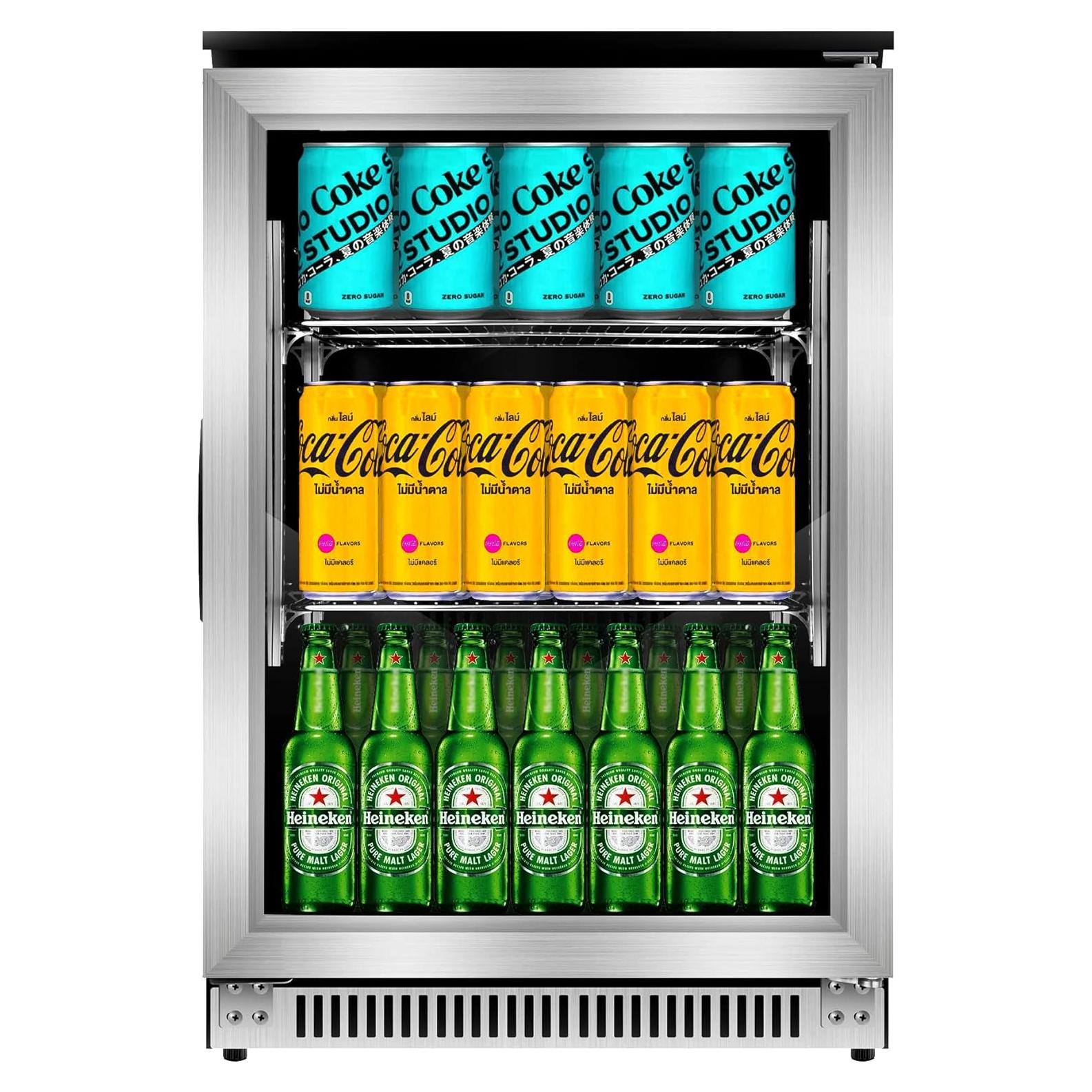 Refrigerador Bajo Mostrador Advanics AD-88F 120 Latas 50cm