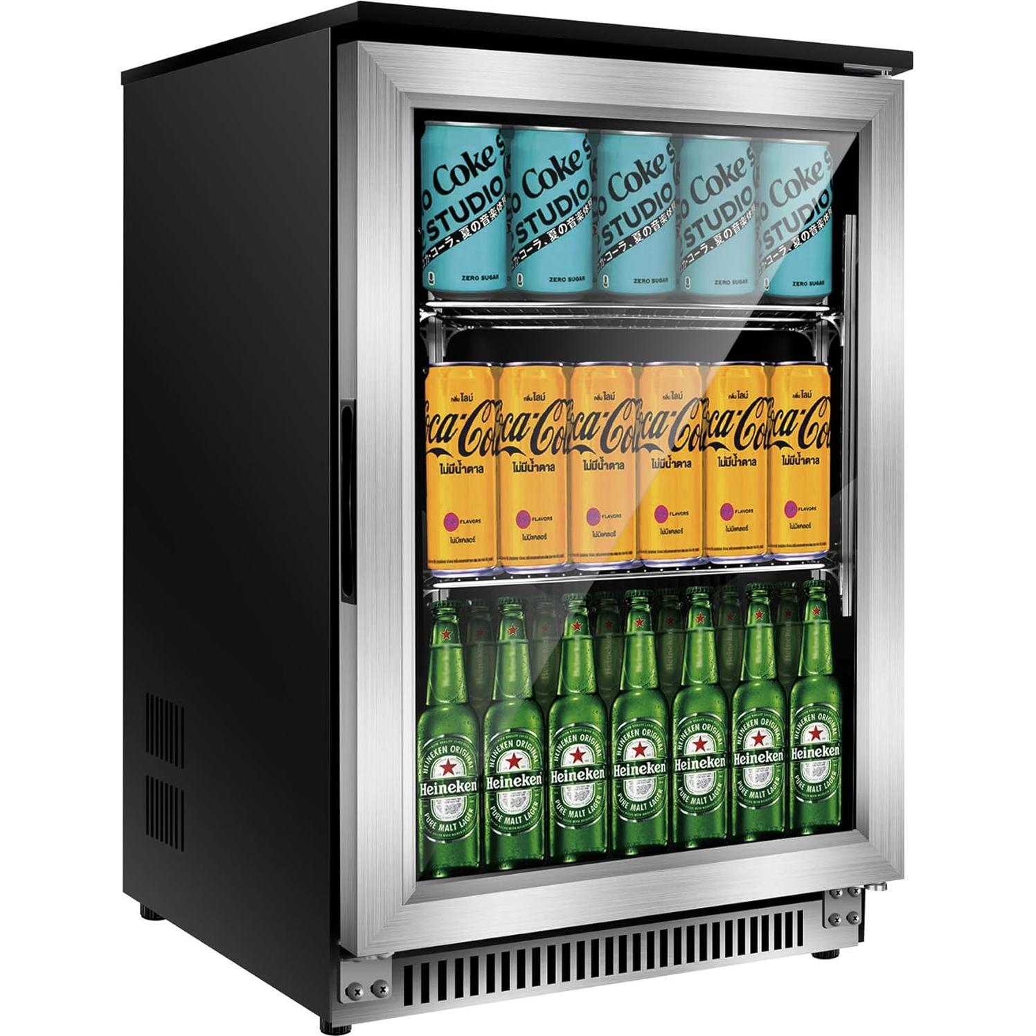Refrigerador Bajo Mostrador Advanics AD-88F 120 Latas 50cm