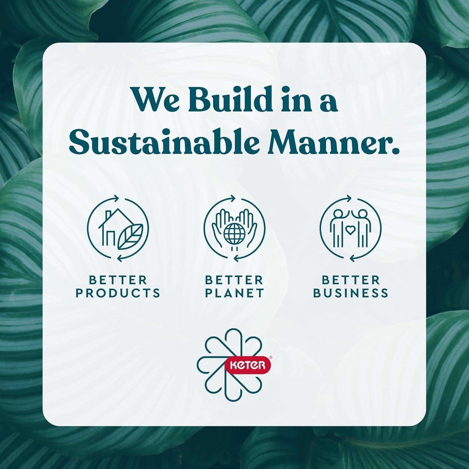 Mesa Enfriadora Keter Cool Side 39L Grafito para Patio Exterior