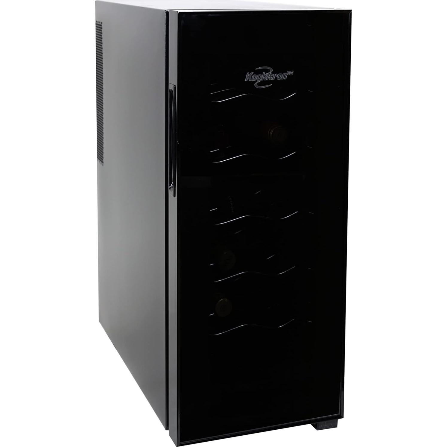 Frigorífico de Vino Koolatron WC12 - 12 Botellas, Negro