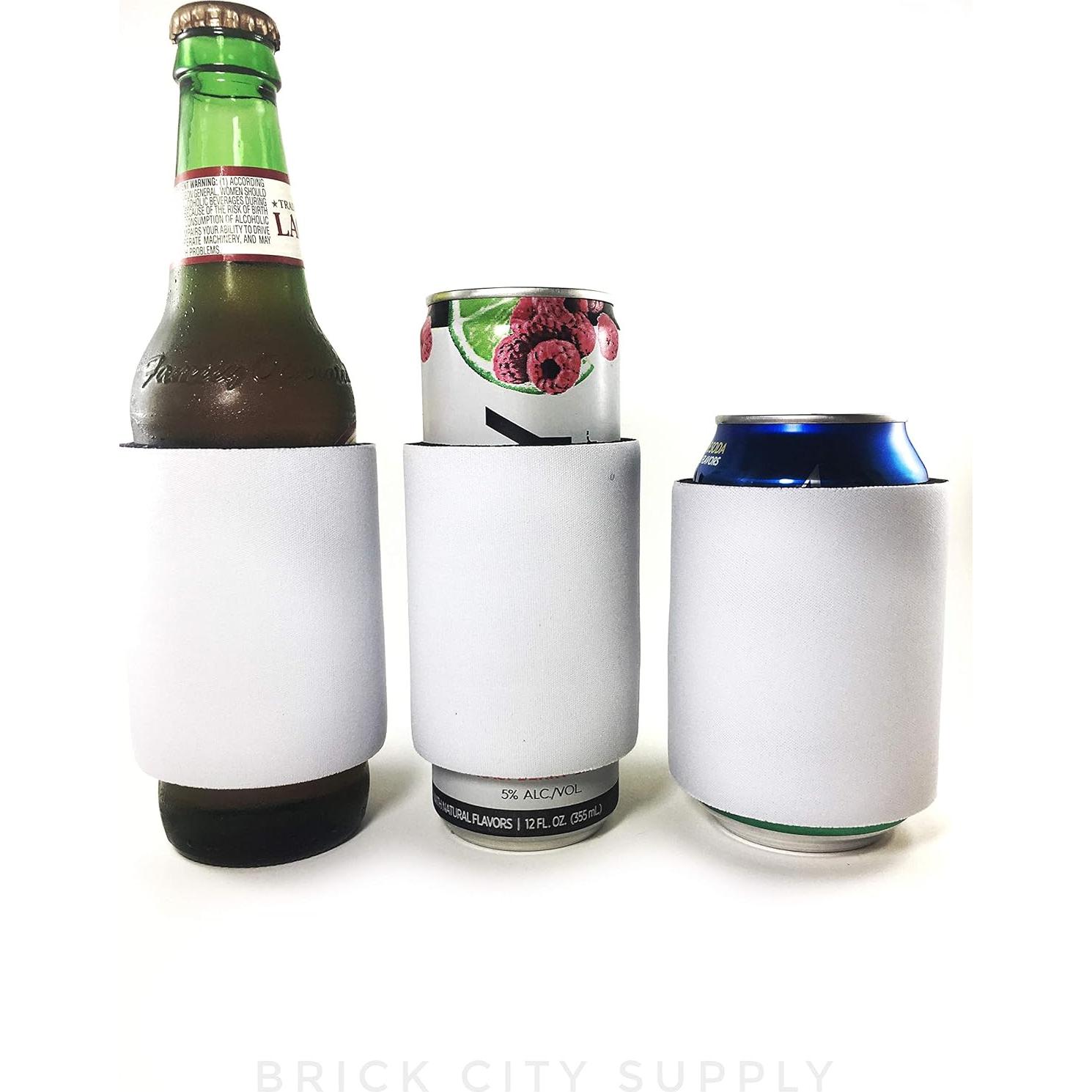 Enfriador de latas Slap blanco - Neopreno para sublimación