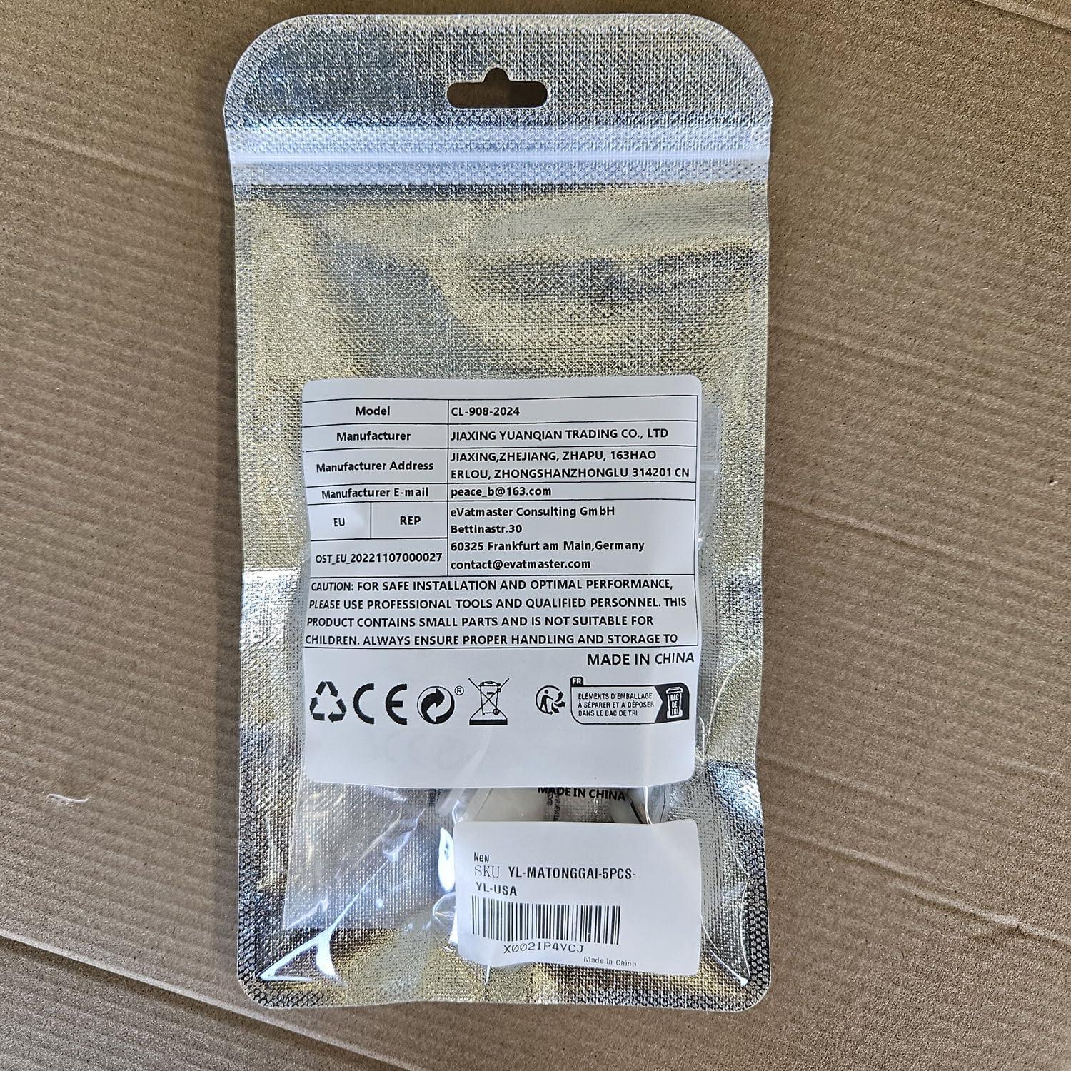 Batidor Semiautomático YUANQIAN de Acero Inoxidable 30.48 cm