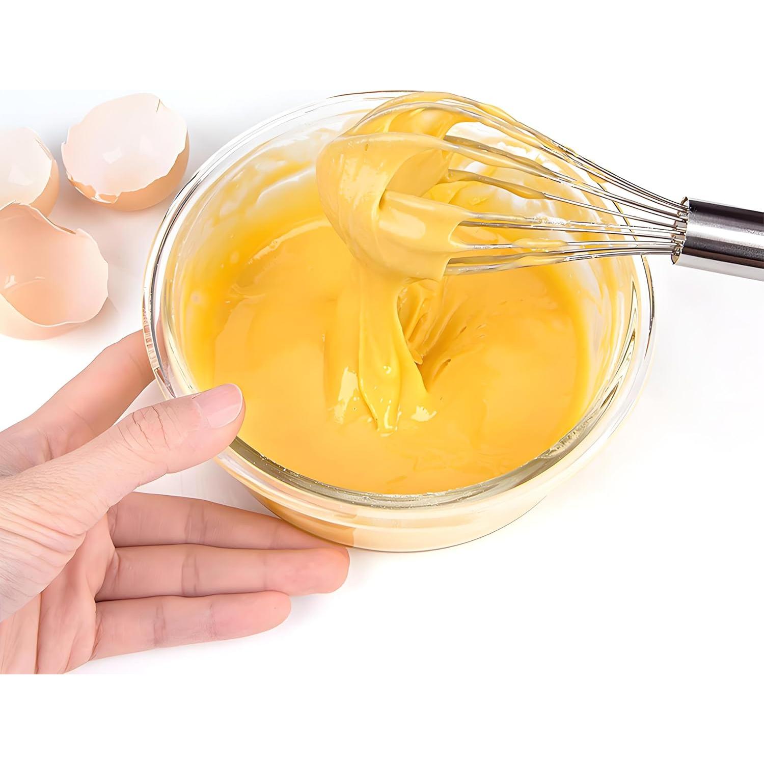 Batidor de Mano FGKEIUX de Acero Inoxidable 20.32 cm