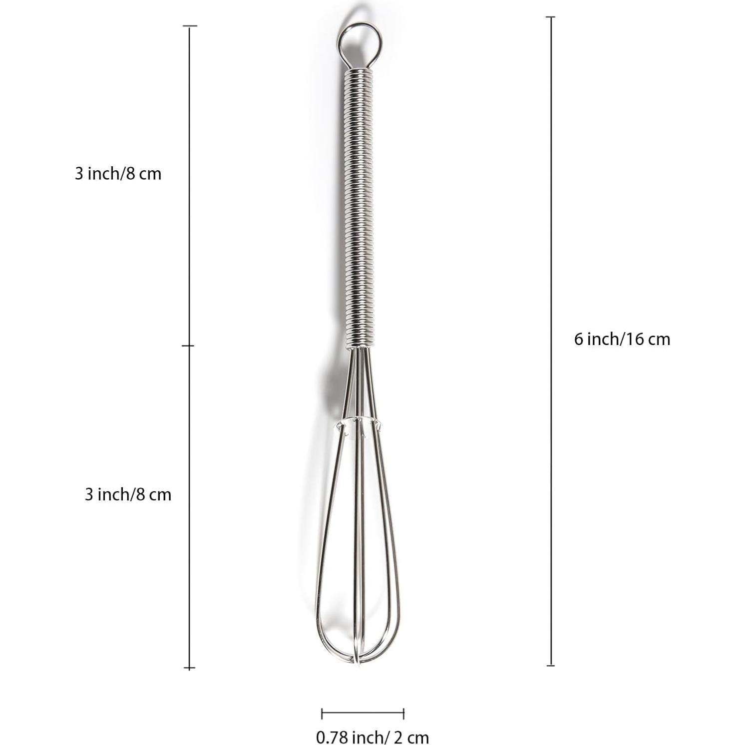 Mini Batidores de Acero Inoxidable TYGYLZGCF 15 cm - Set de 4
