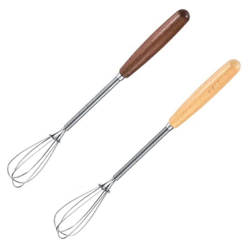 Batidor Mini de Acero Inoxidable Lelasety 20 cm - 2 Pcs