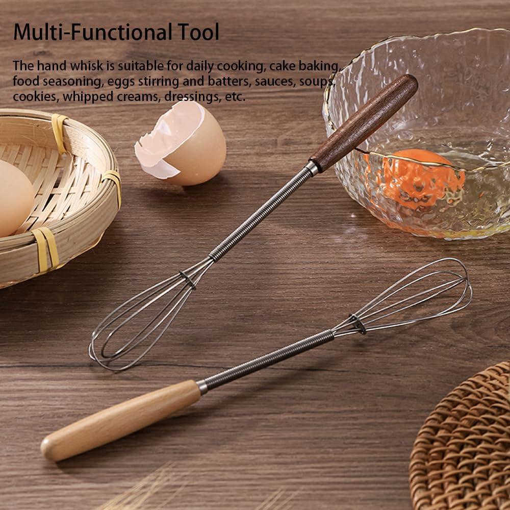 Batidor Mini de Acero Inoxidable Lelasety 20 cm - 2 Pcs