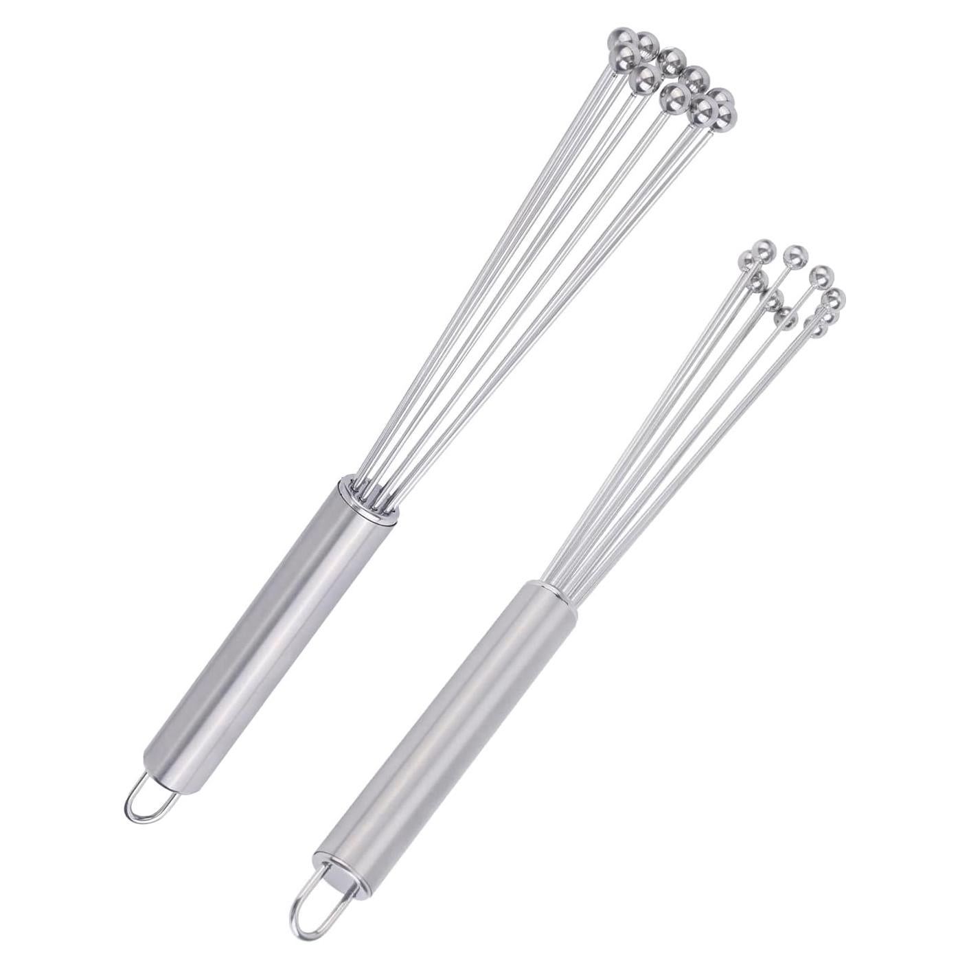 Set de 2 Batidores de Bola Gosknor Acero Inoxidable 30.5cm 26cm