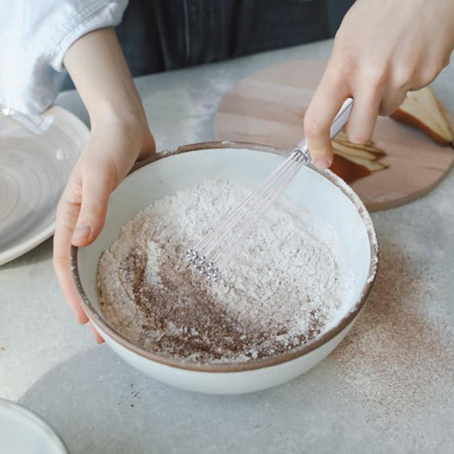 Set de 2 Batidores de Bola Gosknor Acero Inoxidable 30.5cm 26cm