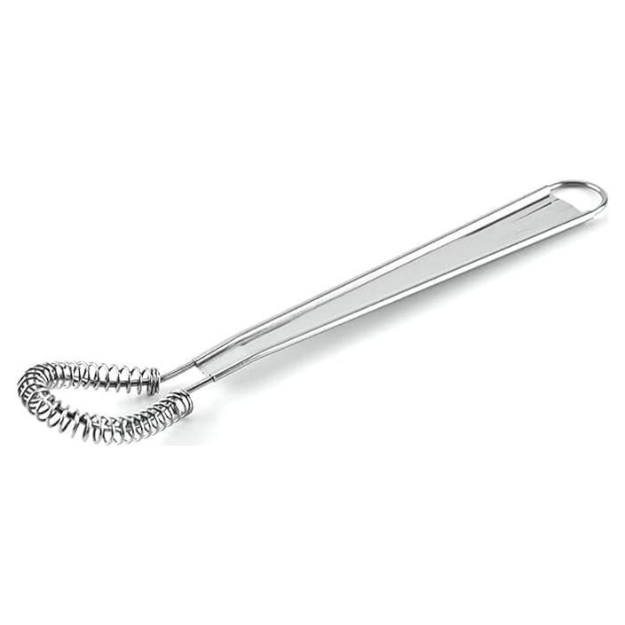 Batidor de Huevo Manual Bwexxt de Acero Inoxidable Compacto