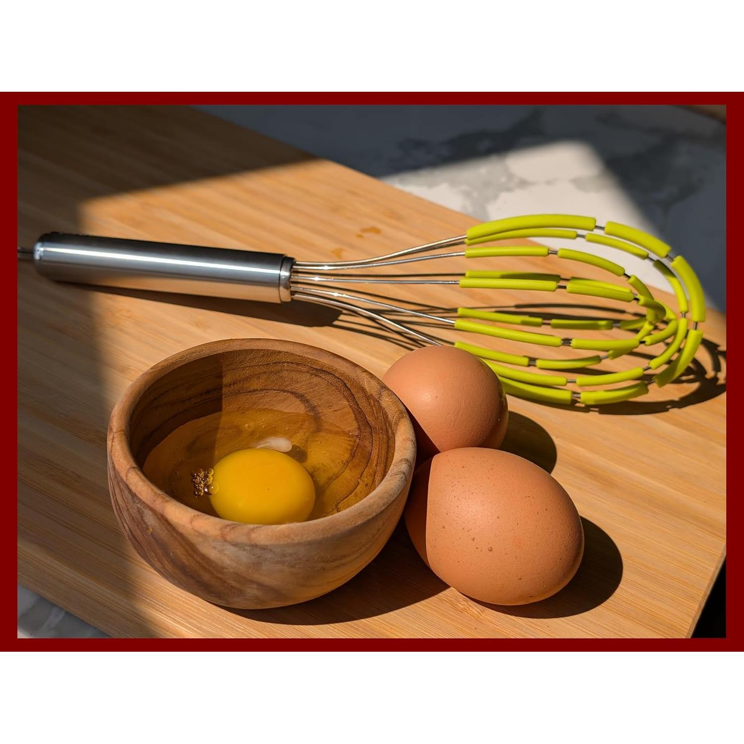 Batidor de Silicona JOKUMO 28 cm Acero Inoxidable Antiadherente