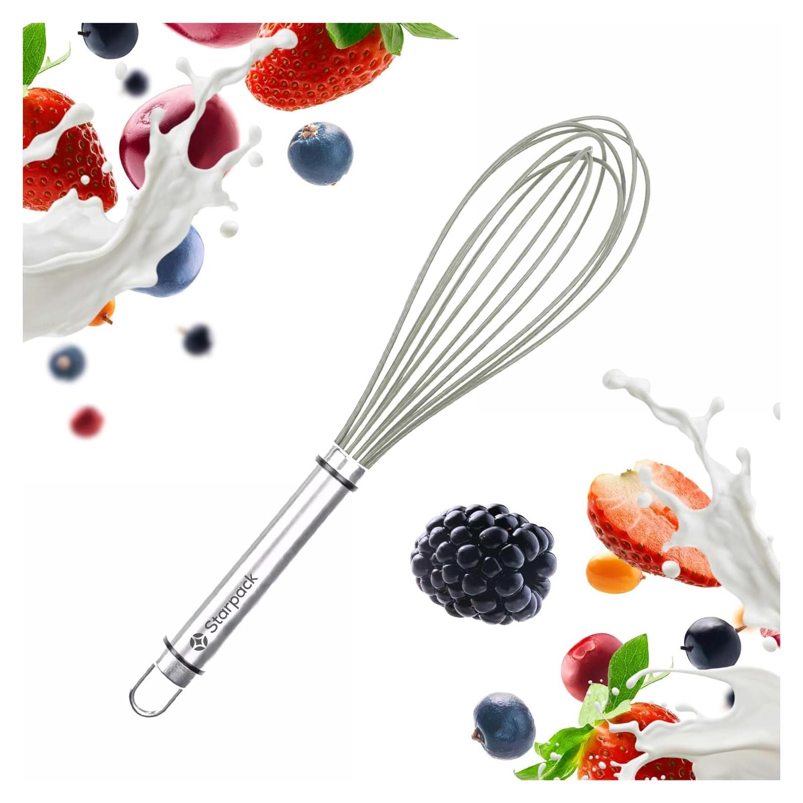 Batidor de Silicona StarPack Home Verde Salvia 24.9 cm