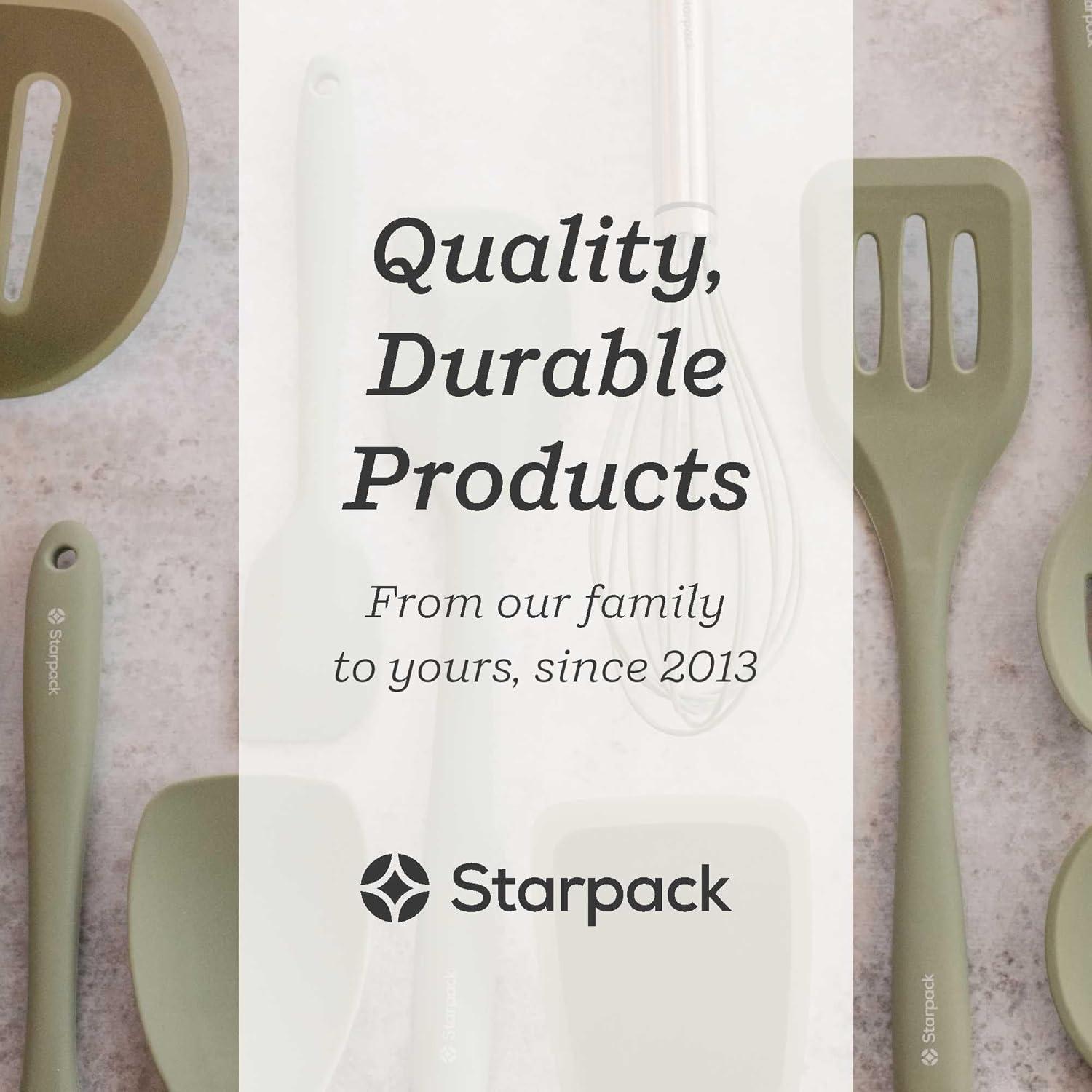 Batidor de Silicona StarPack Home Verde Salvia 24.9 cm