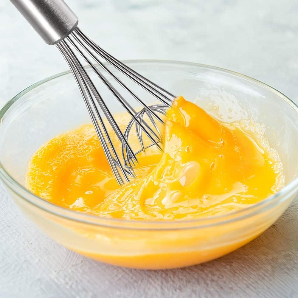 Paquete de 3 Batidores de Globo Amytalk Acero Inoxidable 24-31 cm