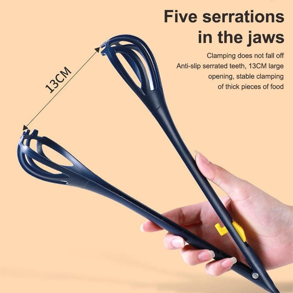 Batidor de Huevo y Clip de Comida 2 en 1 Howfulcheer Verde