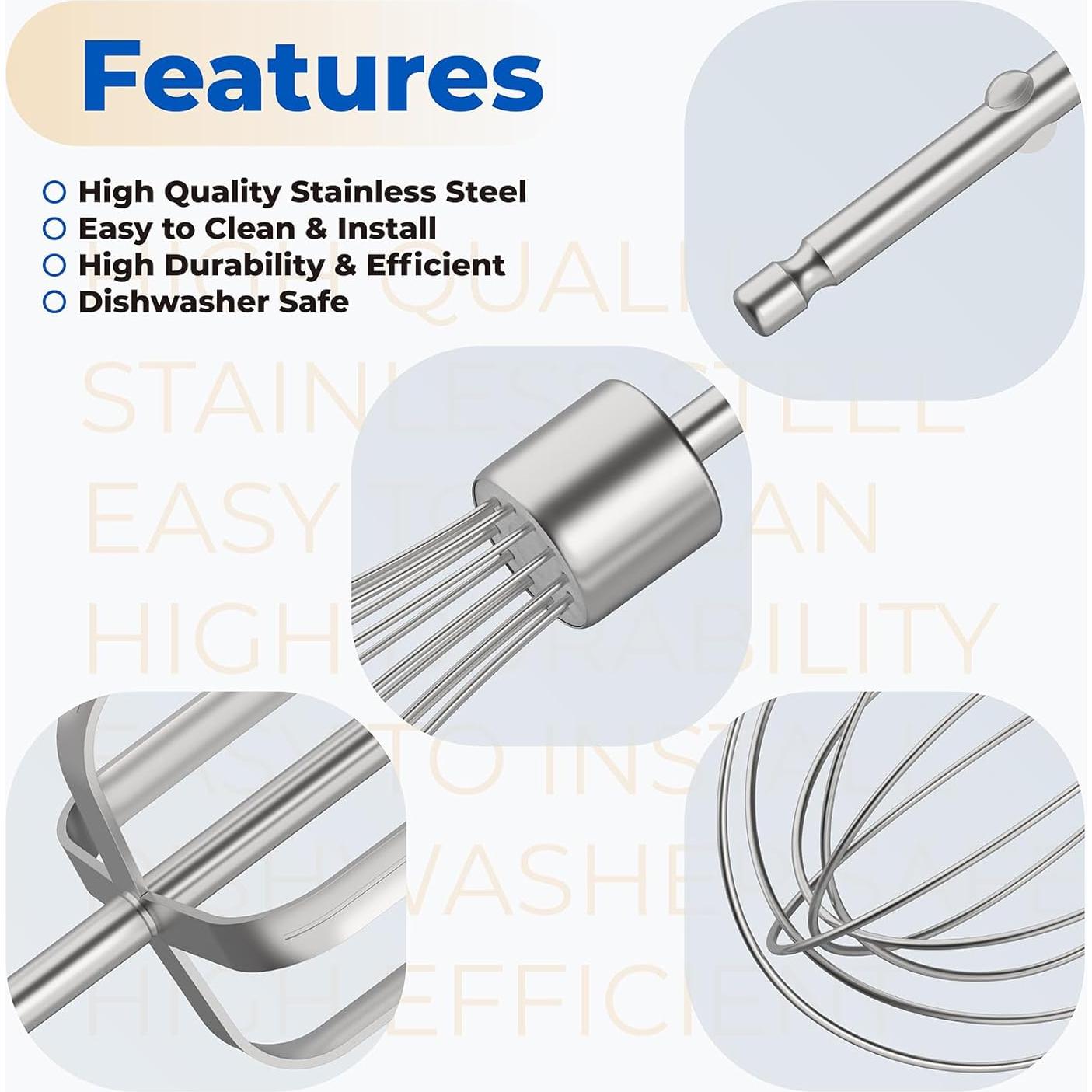 Batidor Manual ANTOBLE Compatible con Batidora Hamilton Beach