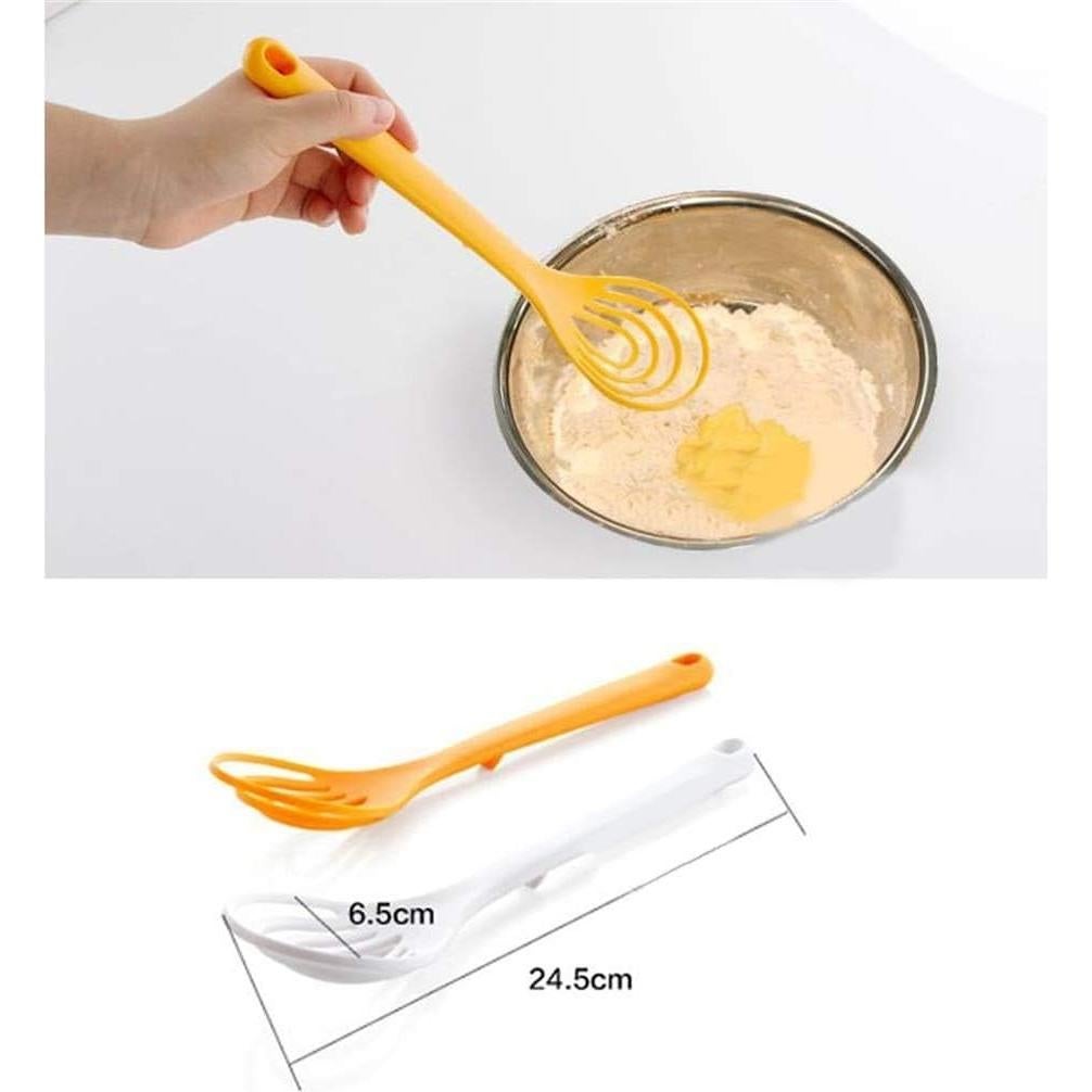 Juego de Batidores de Cocina Mrxxjz | Plástico Libre de BPA | 24.5 cm