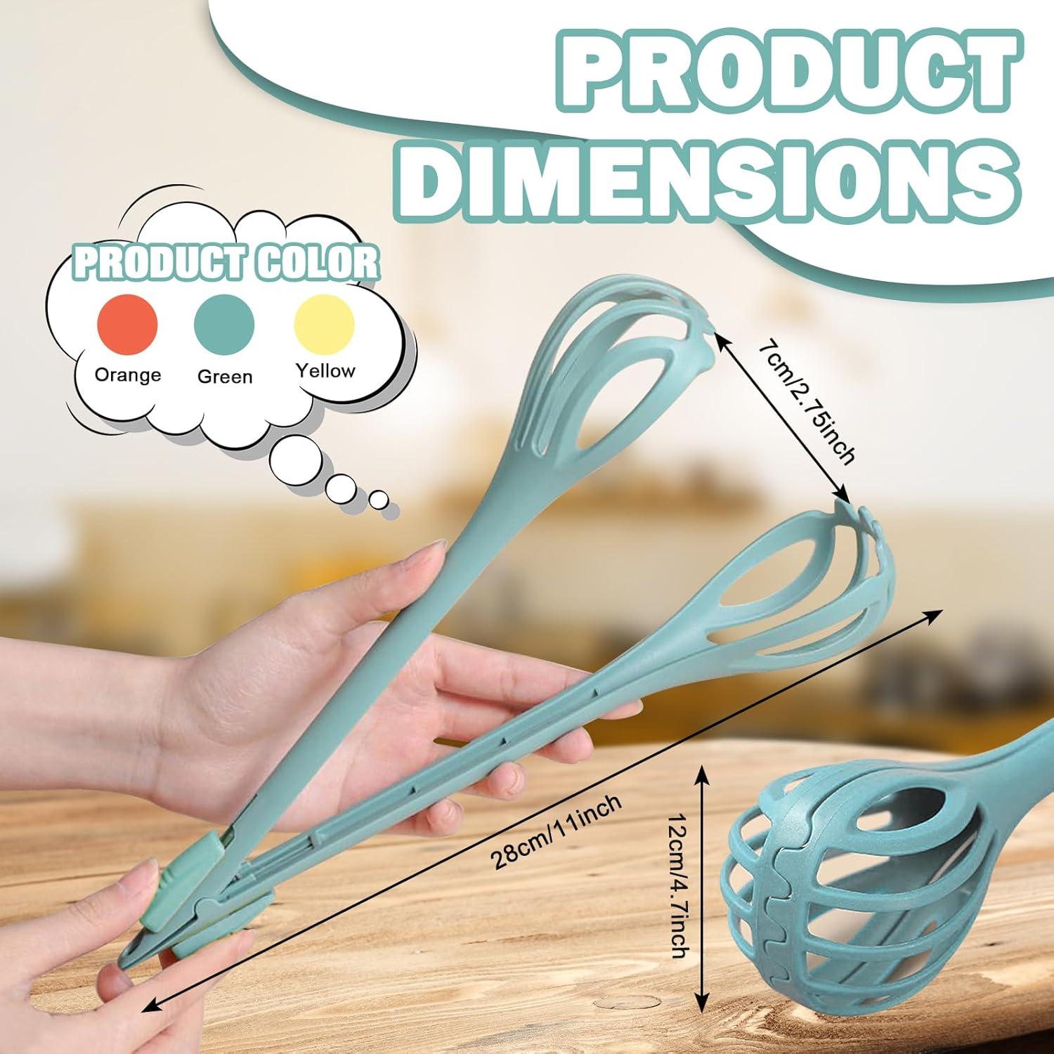 Paquete de 3 Batidores de Huevo Multifuncionales Wshxjzyay