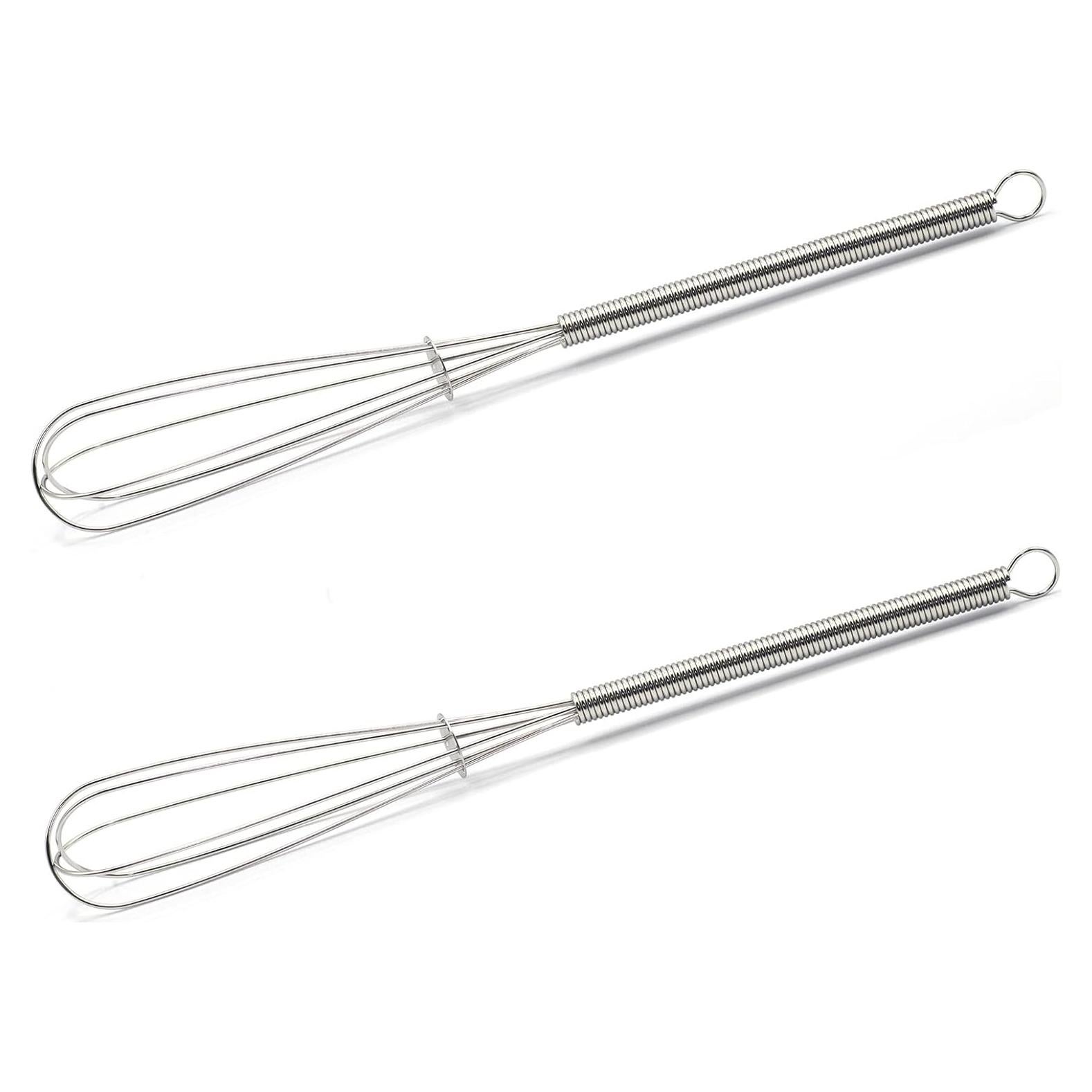 Mini Batidores de Acero Inoxidable TYGYLZGCF 18 cm 2 Piezas