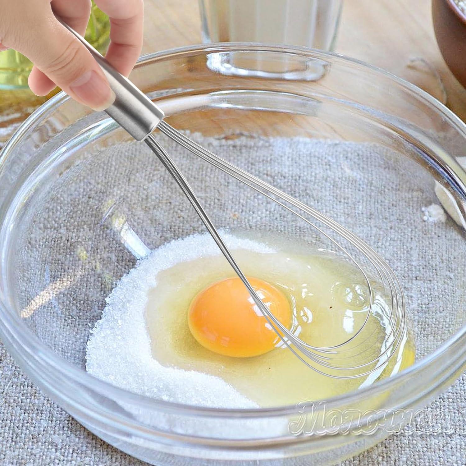 Juego de Batidores Planos de Acero Inoxidable Miruchertter - 3 Tamaños