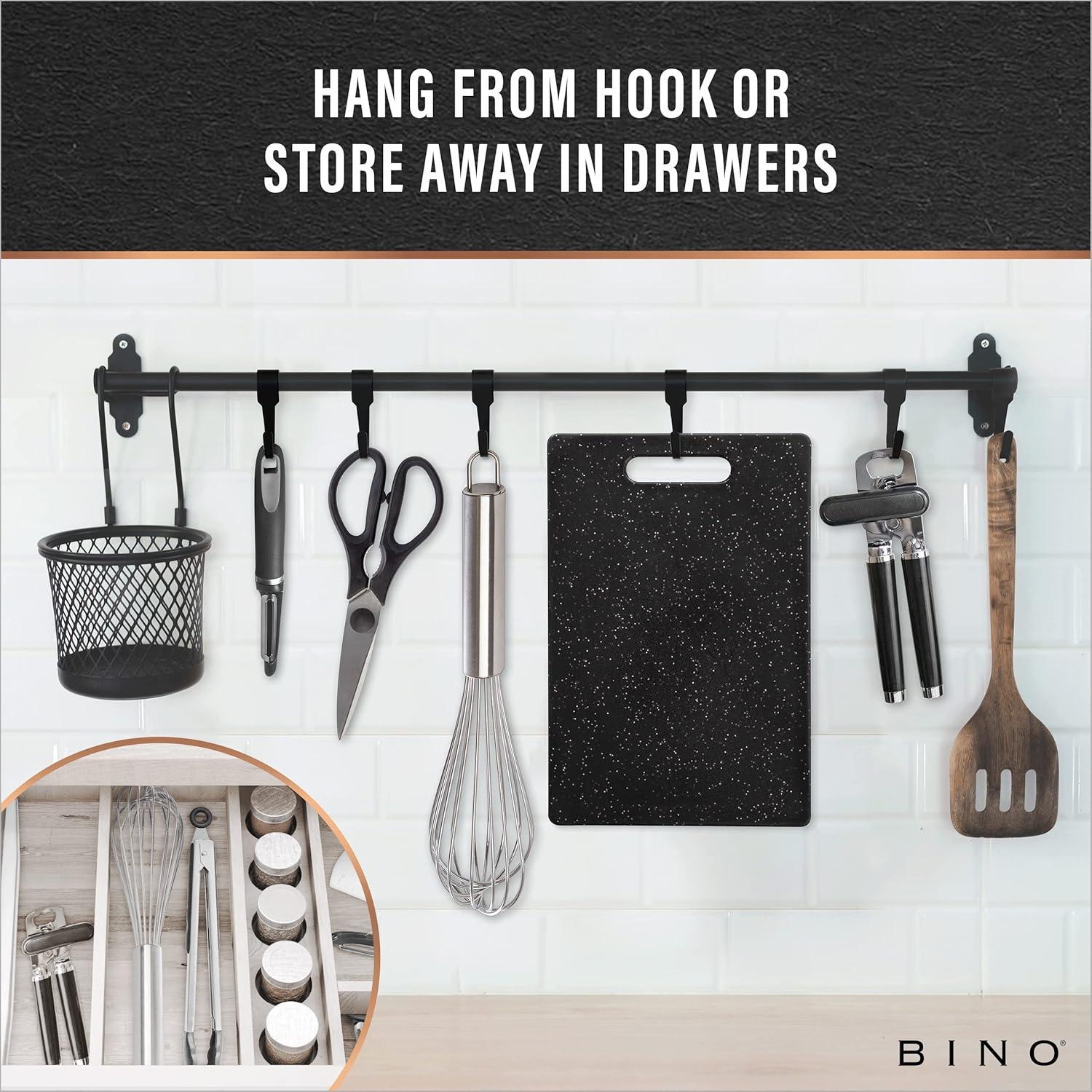 Juego de Batidores de Huevos BINO 30.48 cm Acero Inoxidable