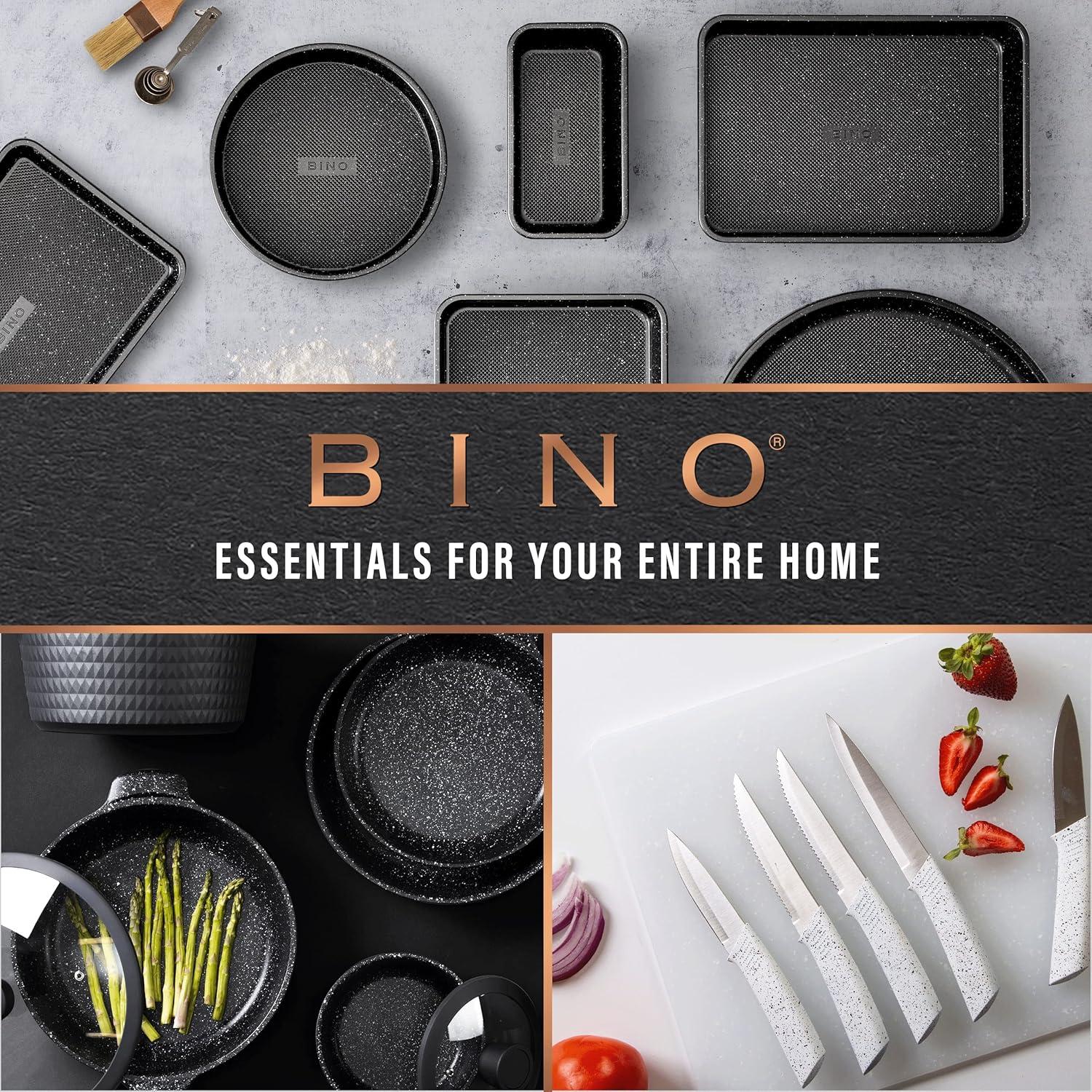 Juego de Batidores de Huevos BINO 30.48 cm Acero Inoxidable