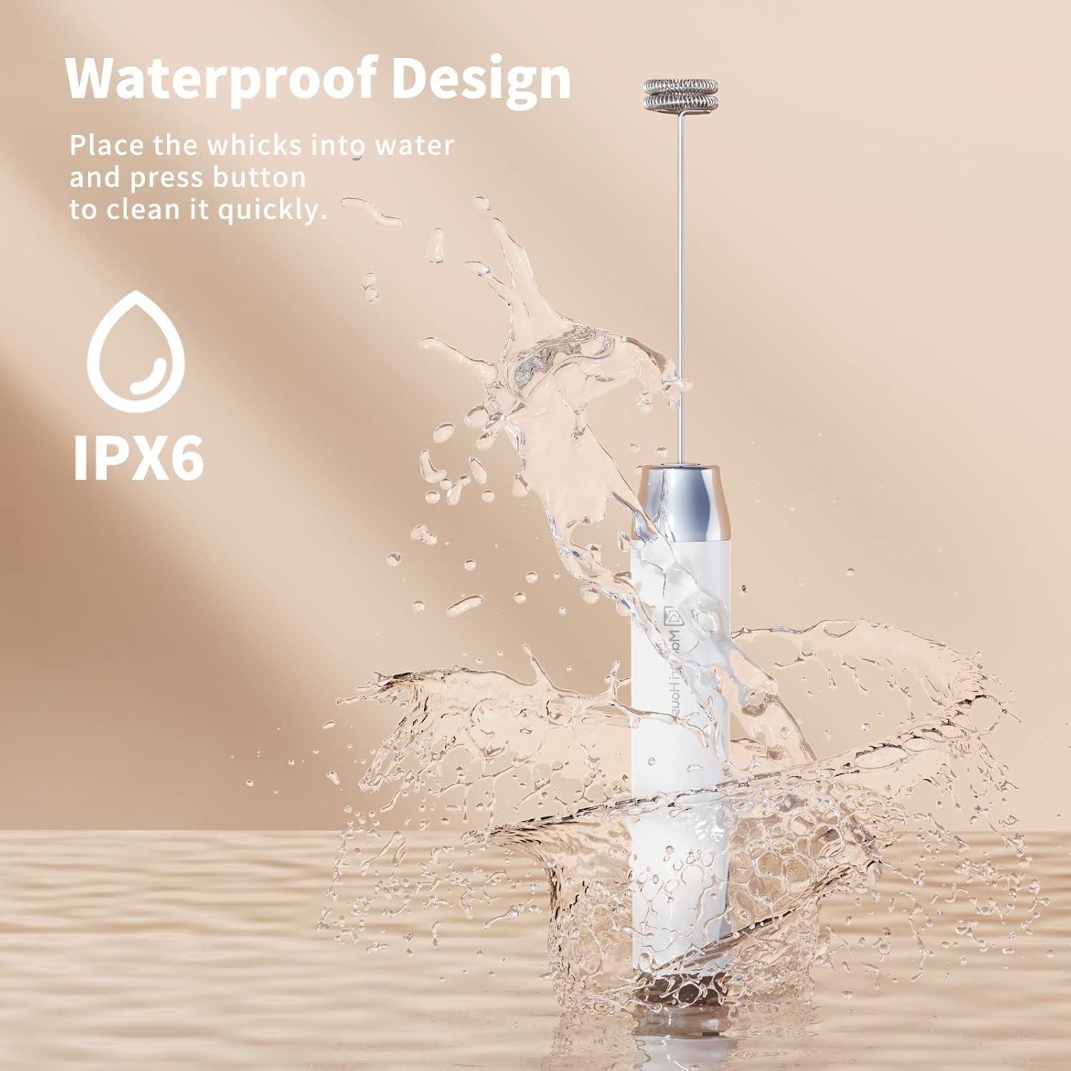 Espumador de Leche Recargable Maestri House MMF-BX07-A 357g