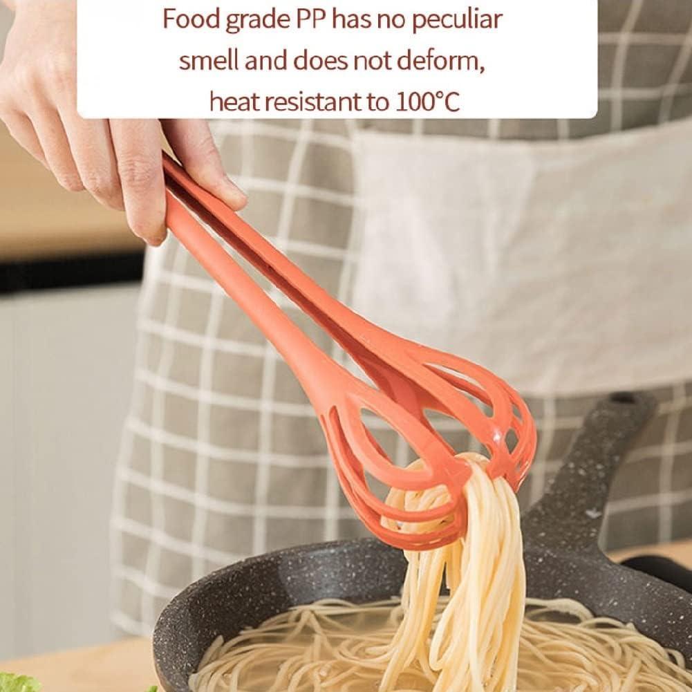 Batidor de Huevos y Clip de Comida 2 en 1 Howfulcheer Negro