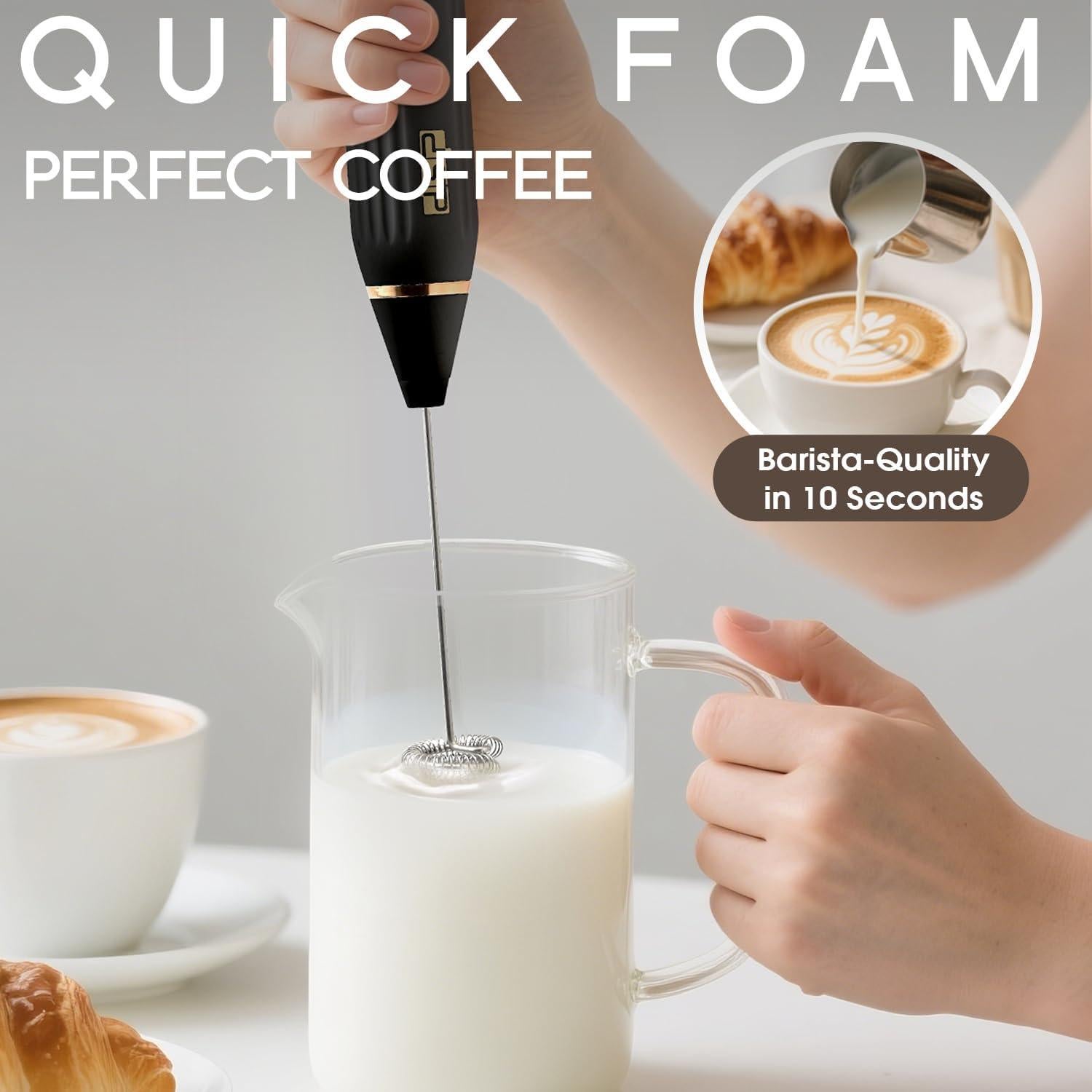 Batidora eléctrica DSP KA3095 recargable 3 velocidades negro