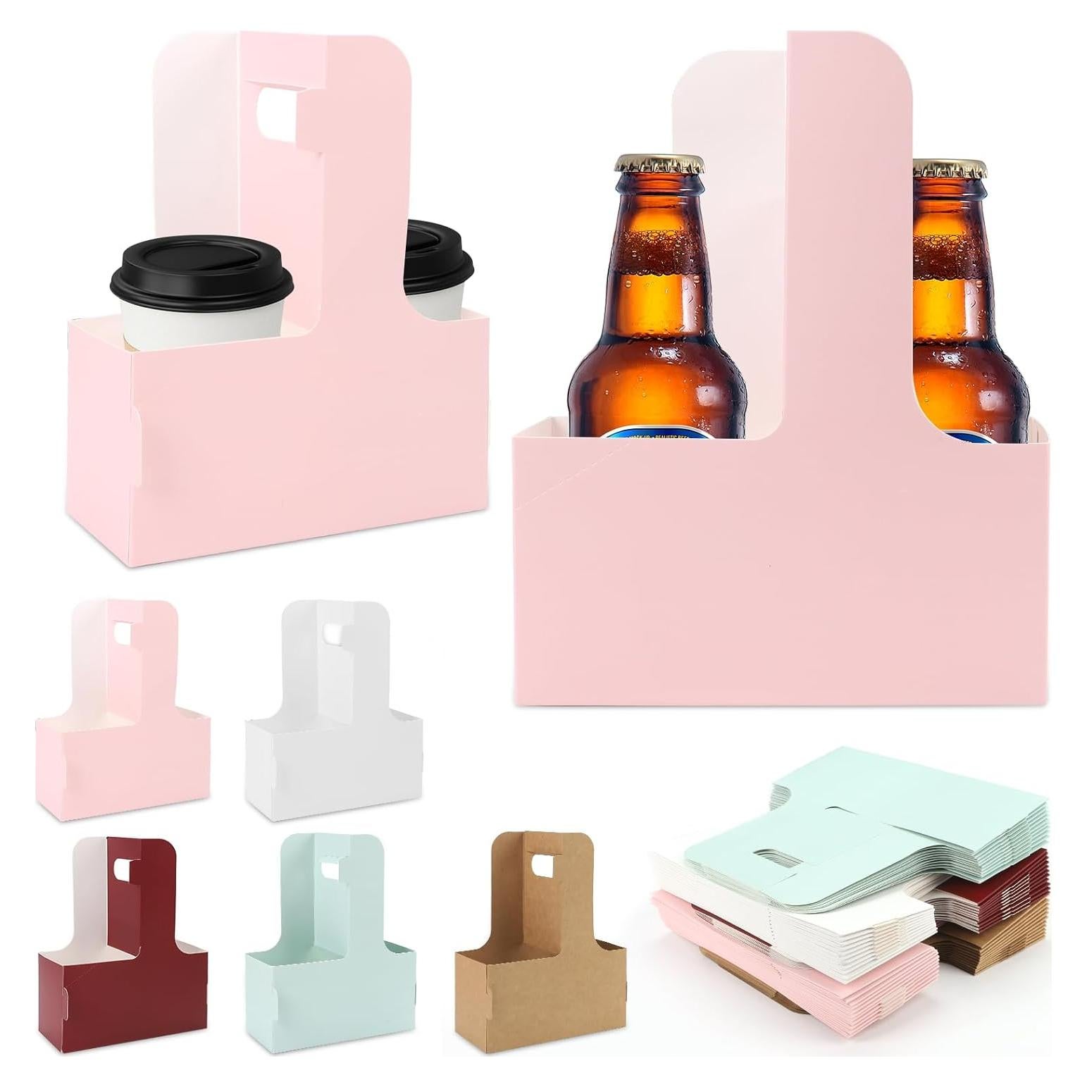 Soporte de Bebidas de 2 Tazas con Asa SECOAT - 60 Piezas