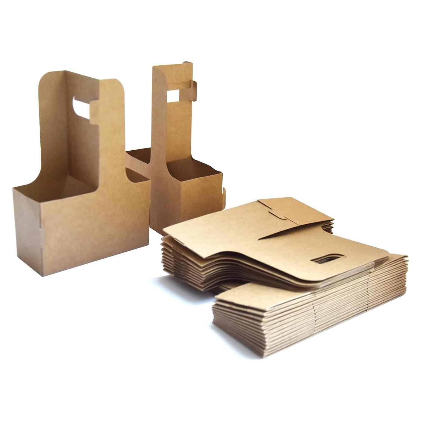 Portavasos desechable 2 tazas ALLWELLDAILY - 25 unidades