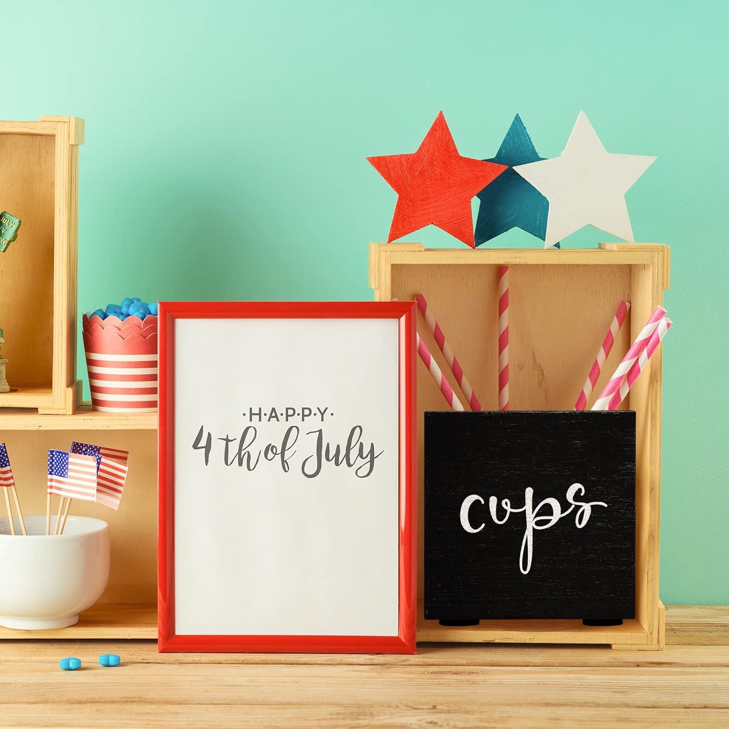 Dispensador de Tazas de Madera Yookeer - 2 Piezas 9.3 cm