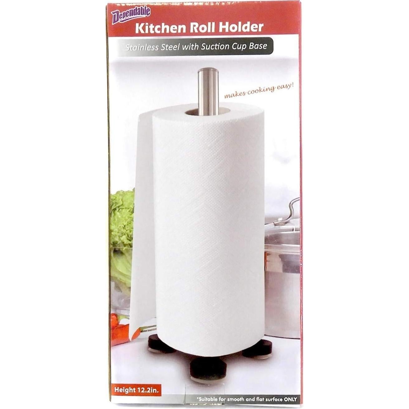 Soporte para Toallas de Papel Dependable 32.39 cm Acero Inoxidable