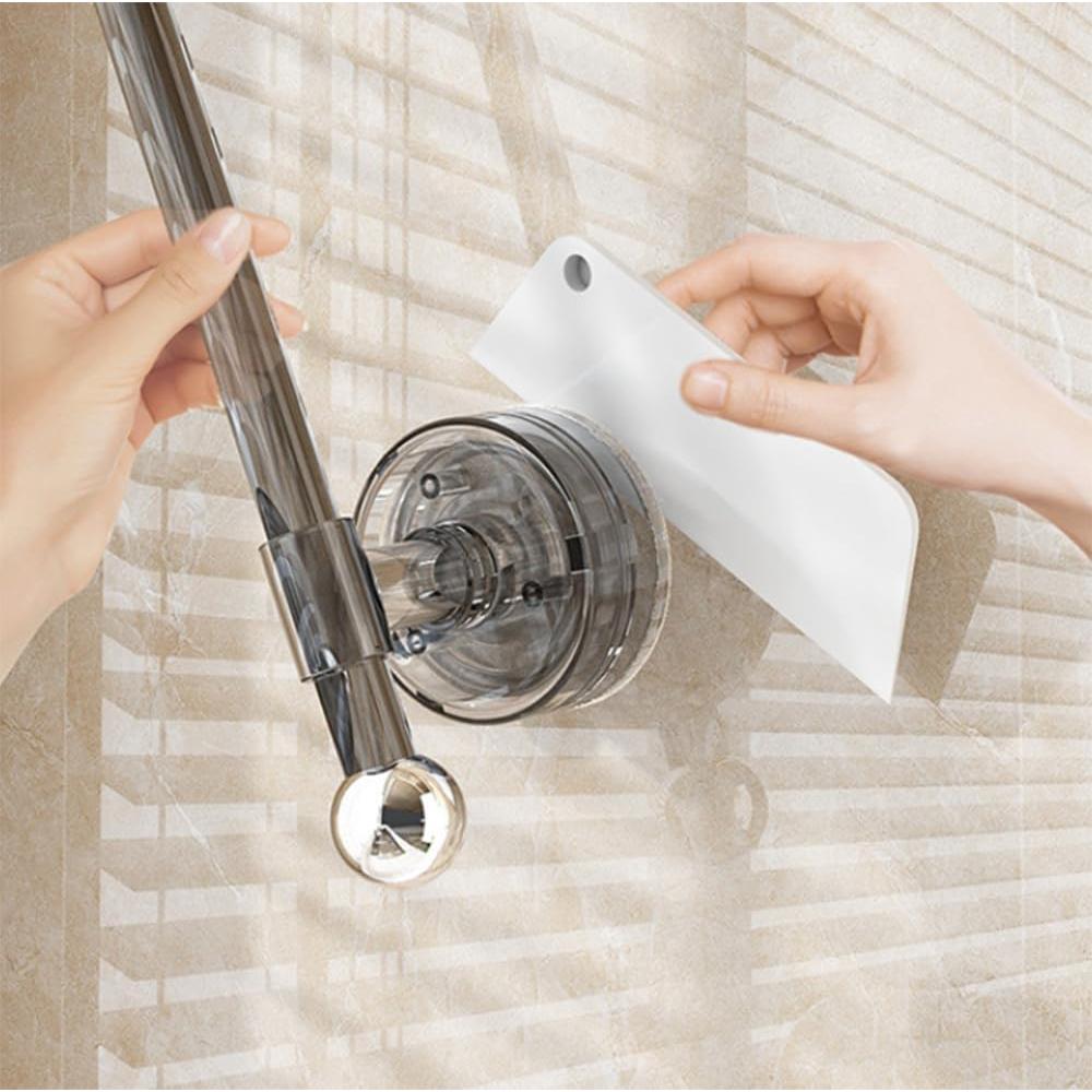 Soporte de Toalla de Papel Cciphy Autoadhesivo Transparente 32cm