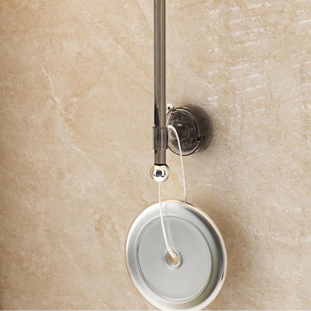 Soporte de Toalla de Papel Cciphy Autoadhesivo Transparente 32cm